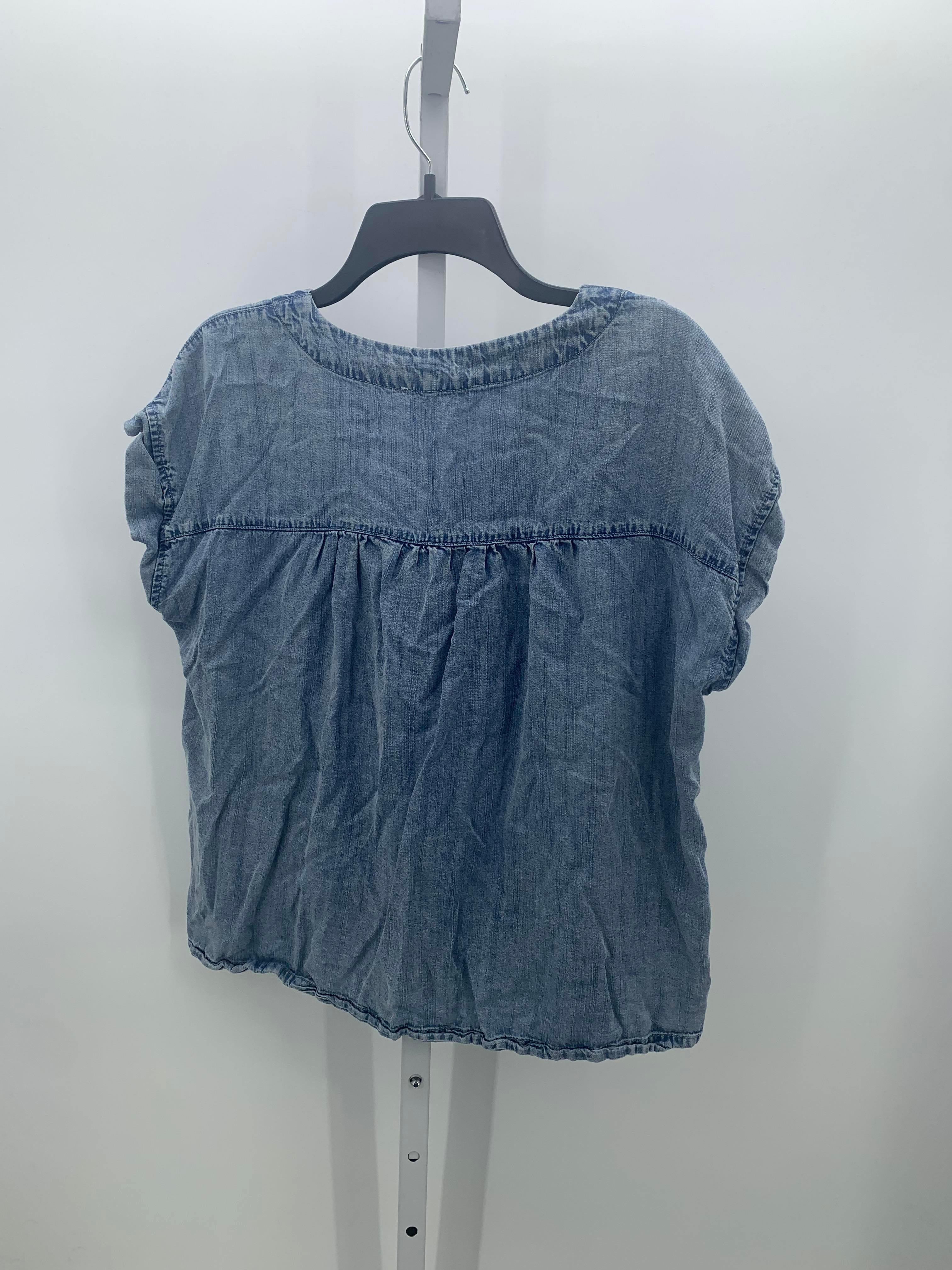 Jane + Delancey Size Medium Misses Short Sleeve Shirt