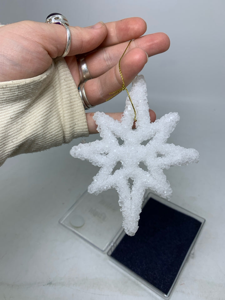 GREAT SALT LAKE SALT CRYSTAL STAR IN PACKAGE.