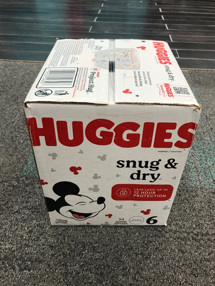 Huggies Snug & dry 54 pack