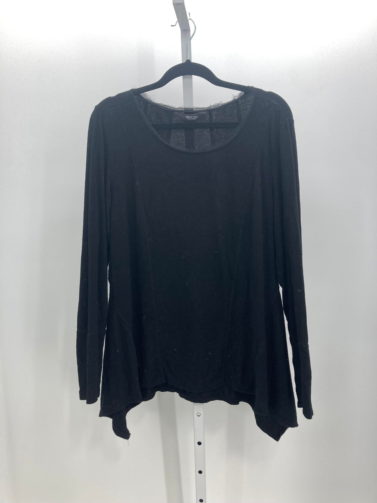Vera Wang Size Large Misses Long Sleeve Shirt