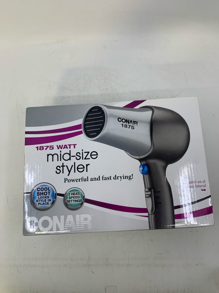 NIB MID-SIZE BLOW DRYER.