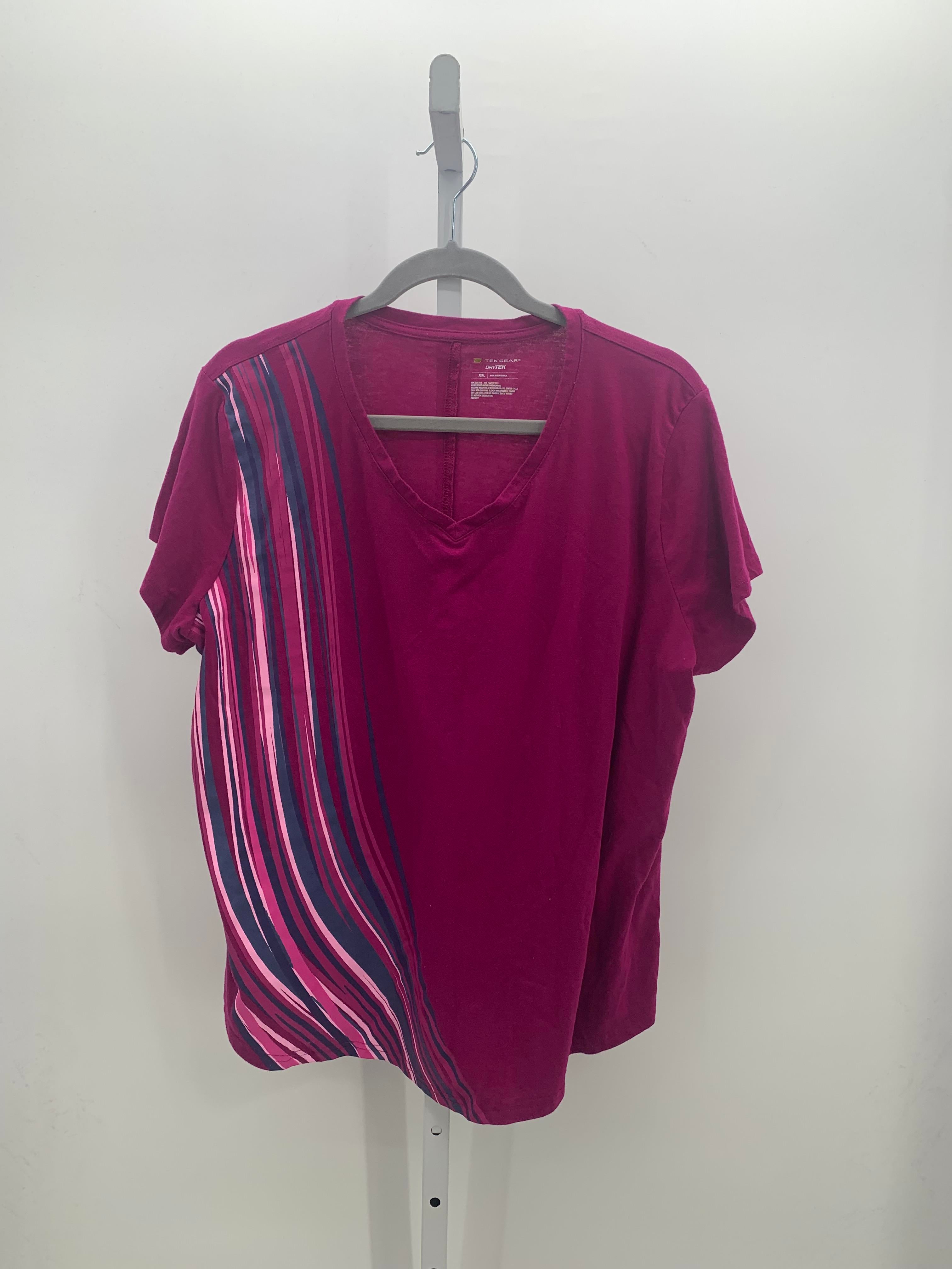 Tek Gear Size XXL Misses Short Sleeve Shirt