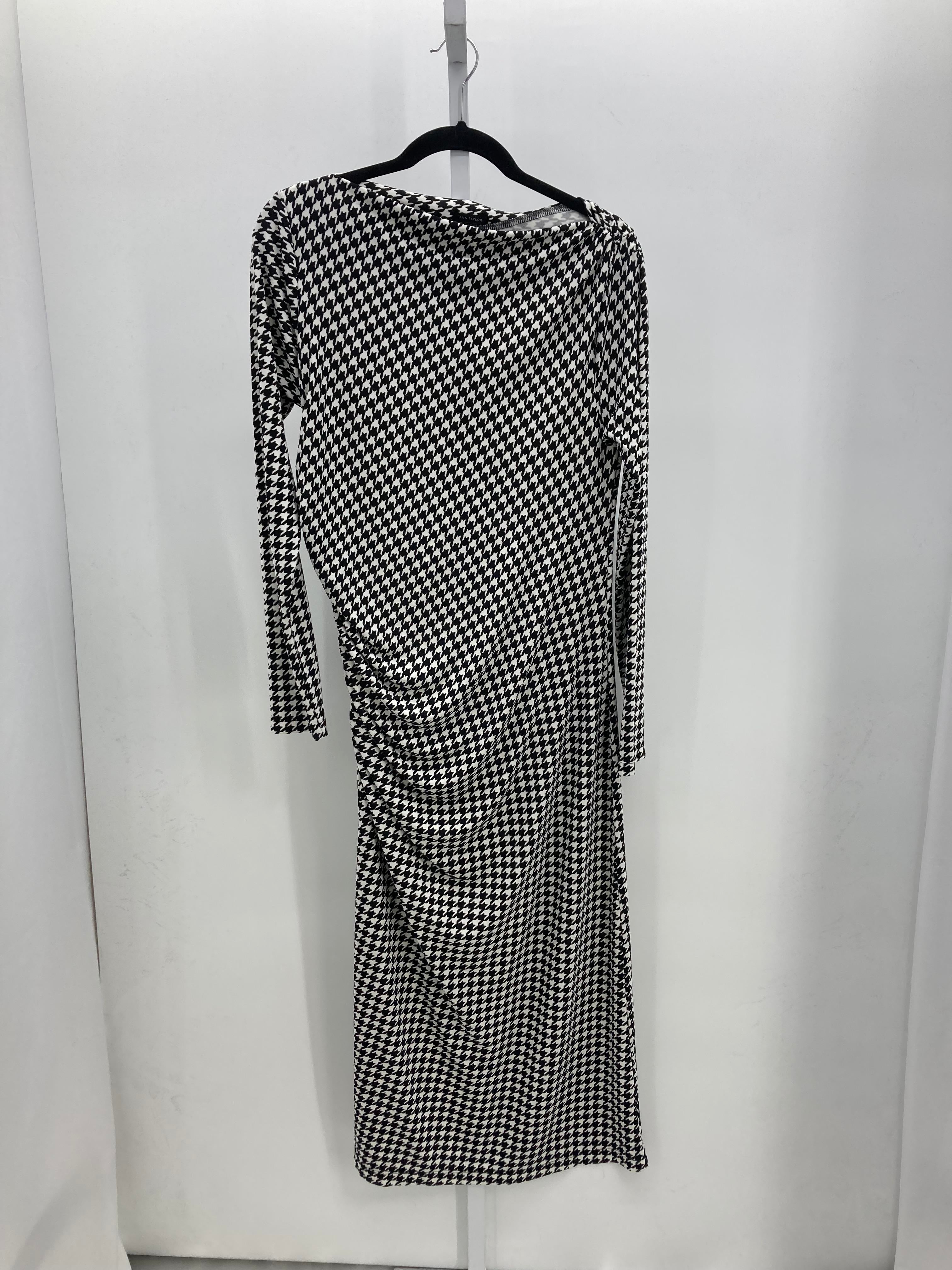 Ann Taylor Size Large Misses Long Sleeve Dress