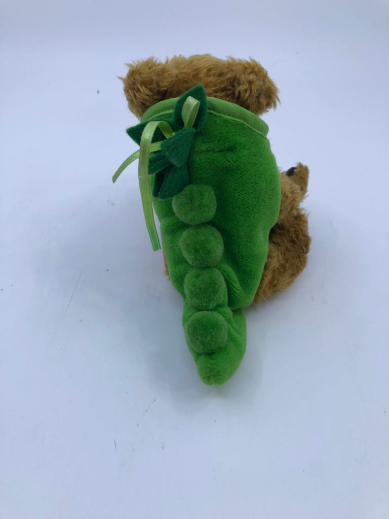 MINI BOYDS BEAR PLUSH W DINO COSTUME ON.