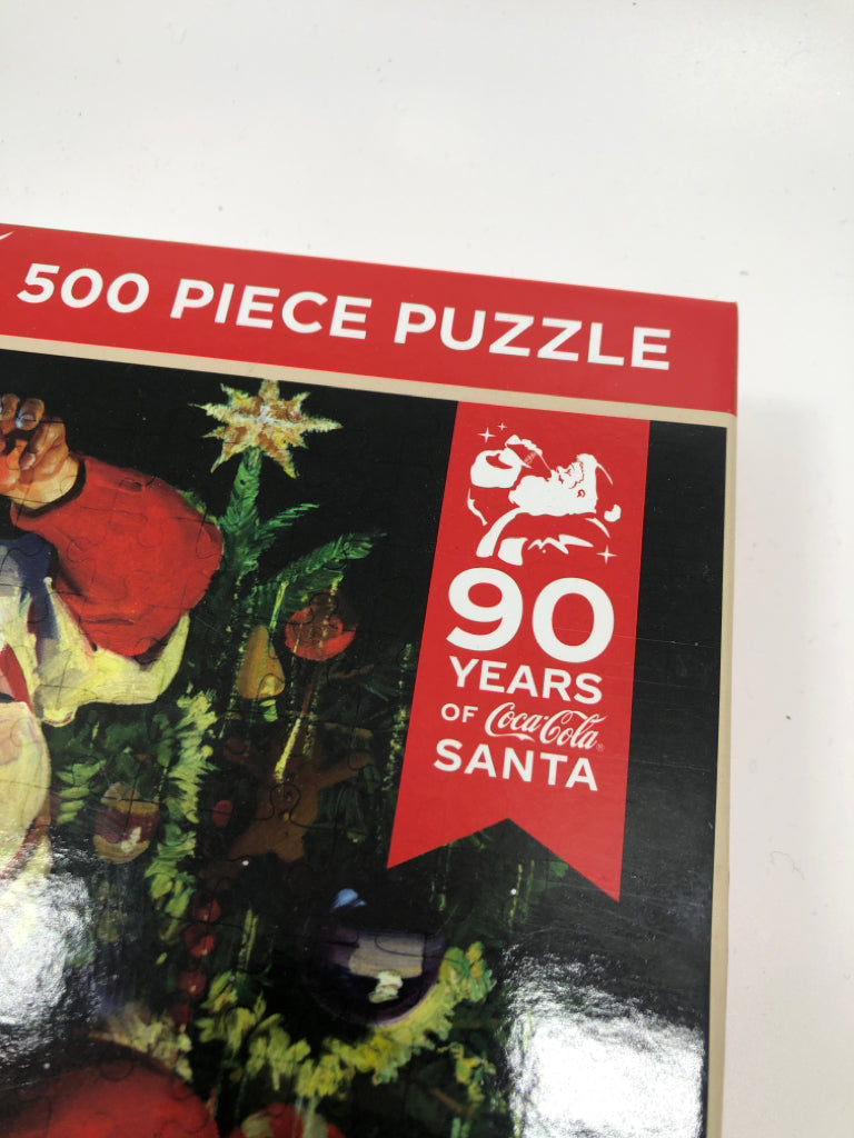 NIB COCA-COLA SANTA PUZZLE.