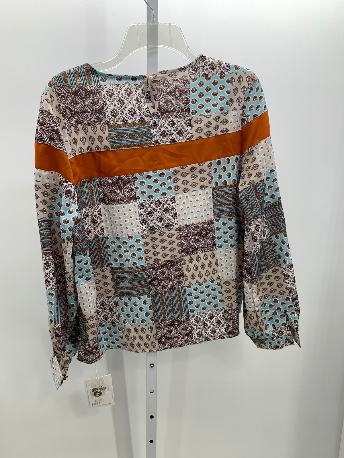 Size Large Juniors Long Sleeve Shirt