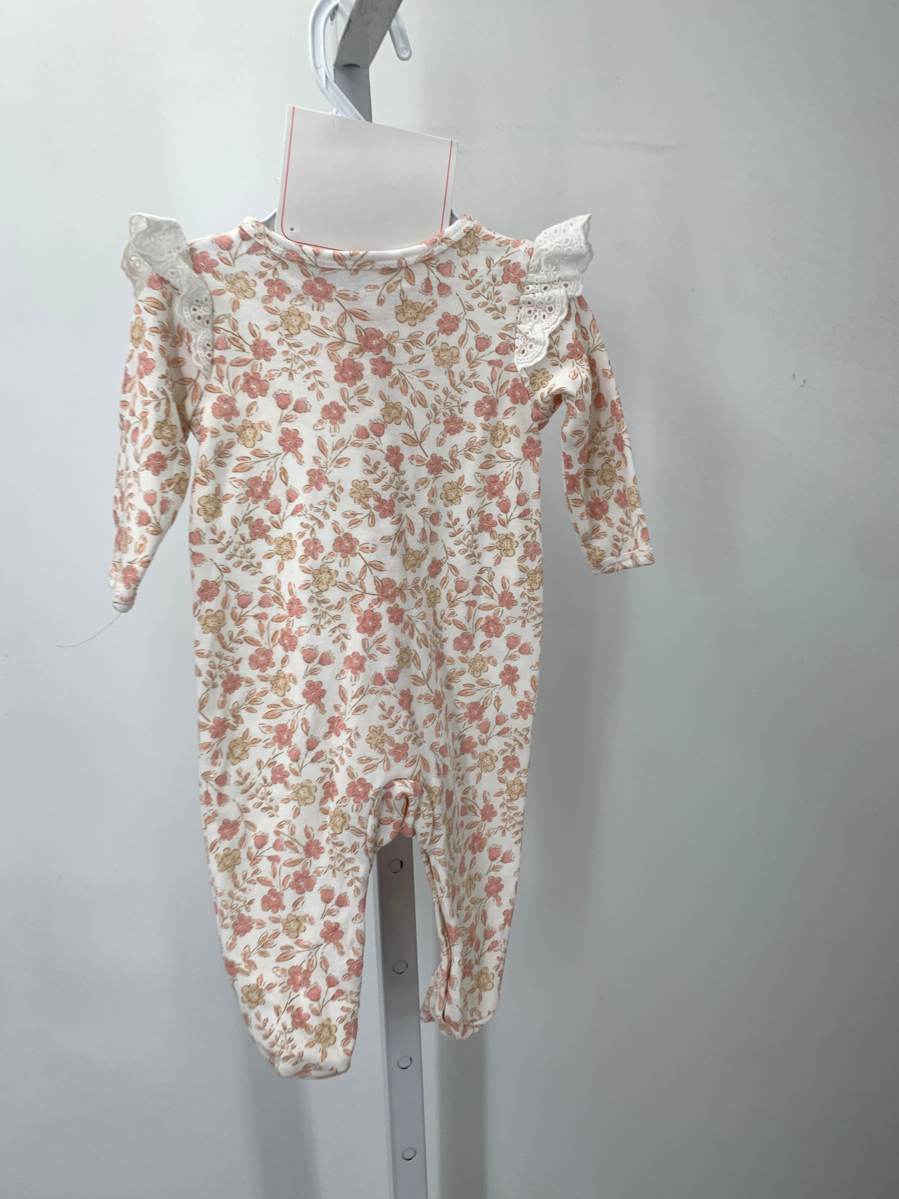 Nicole Miller Size 0-3 months Girls Long Slv. Romper
