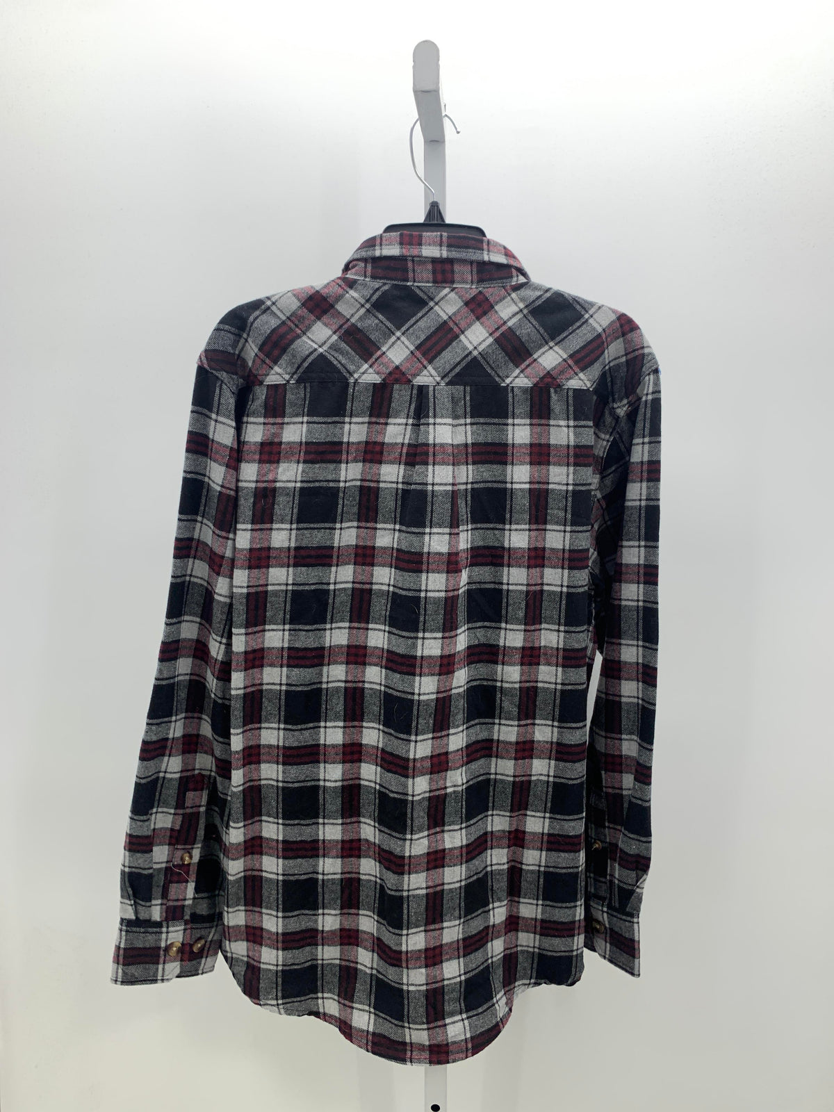 BLACK GREY PLAID