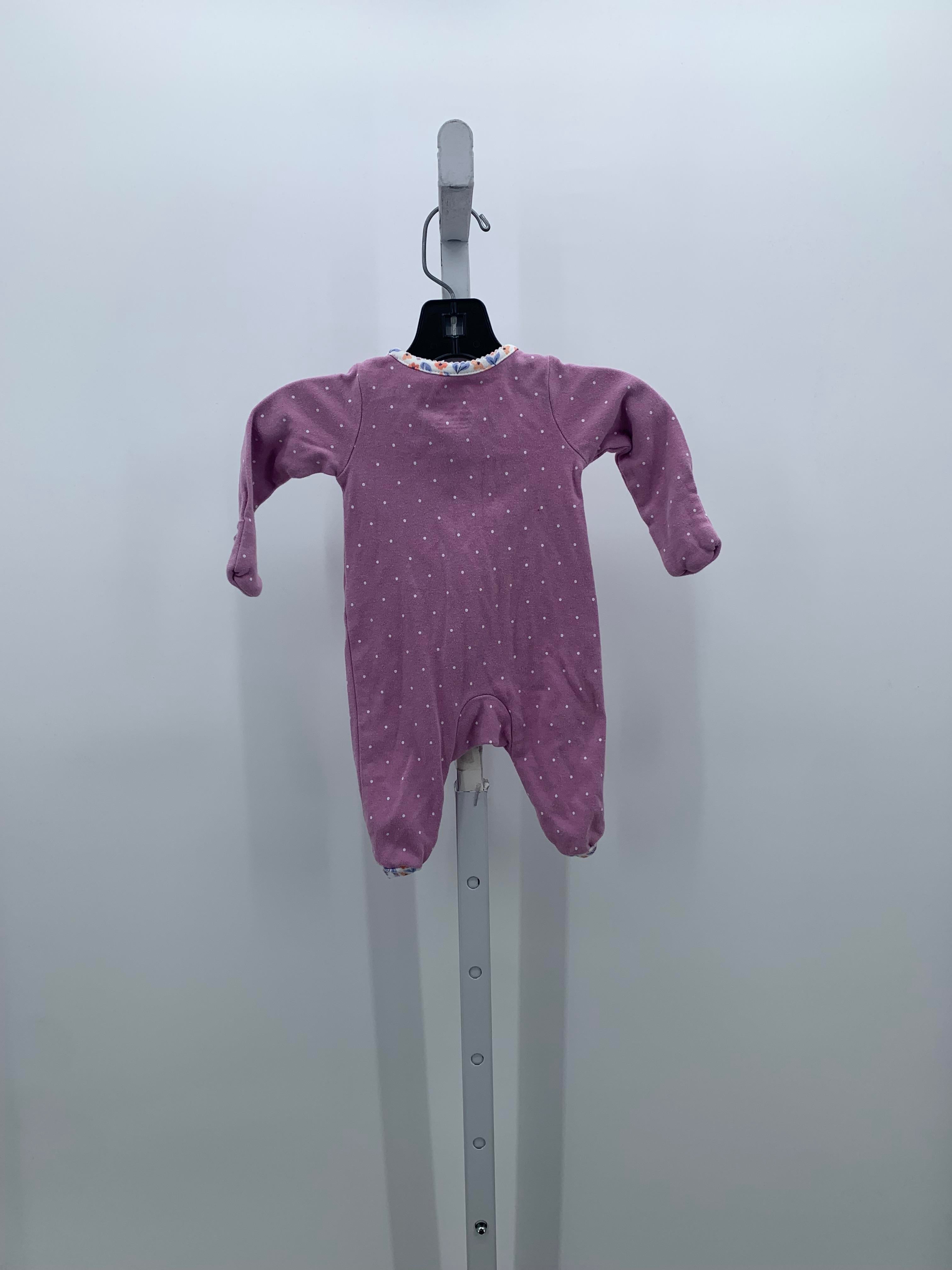 Carters Size Newborn Girls Long Slv. Romper