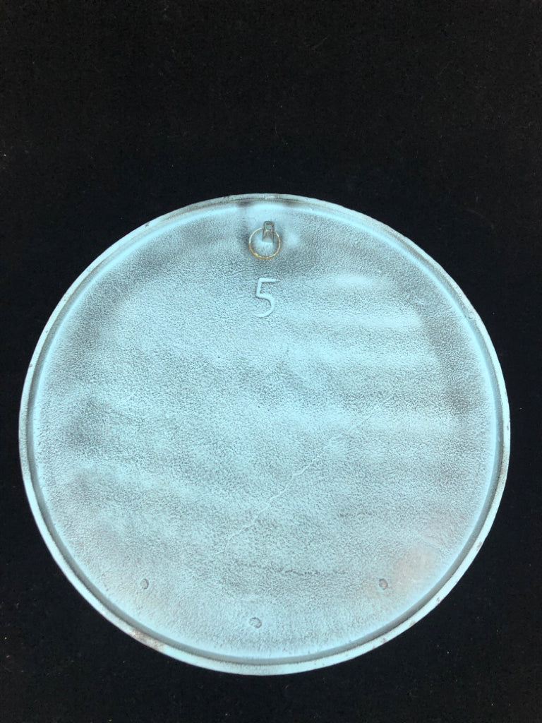 BLUE BRUSHED UNITED STATES AIR FORCE MCMXLVII PLAQUE METAL WALL-HANGING.