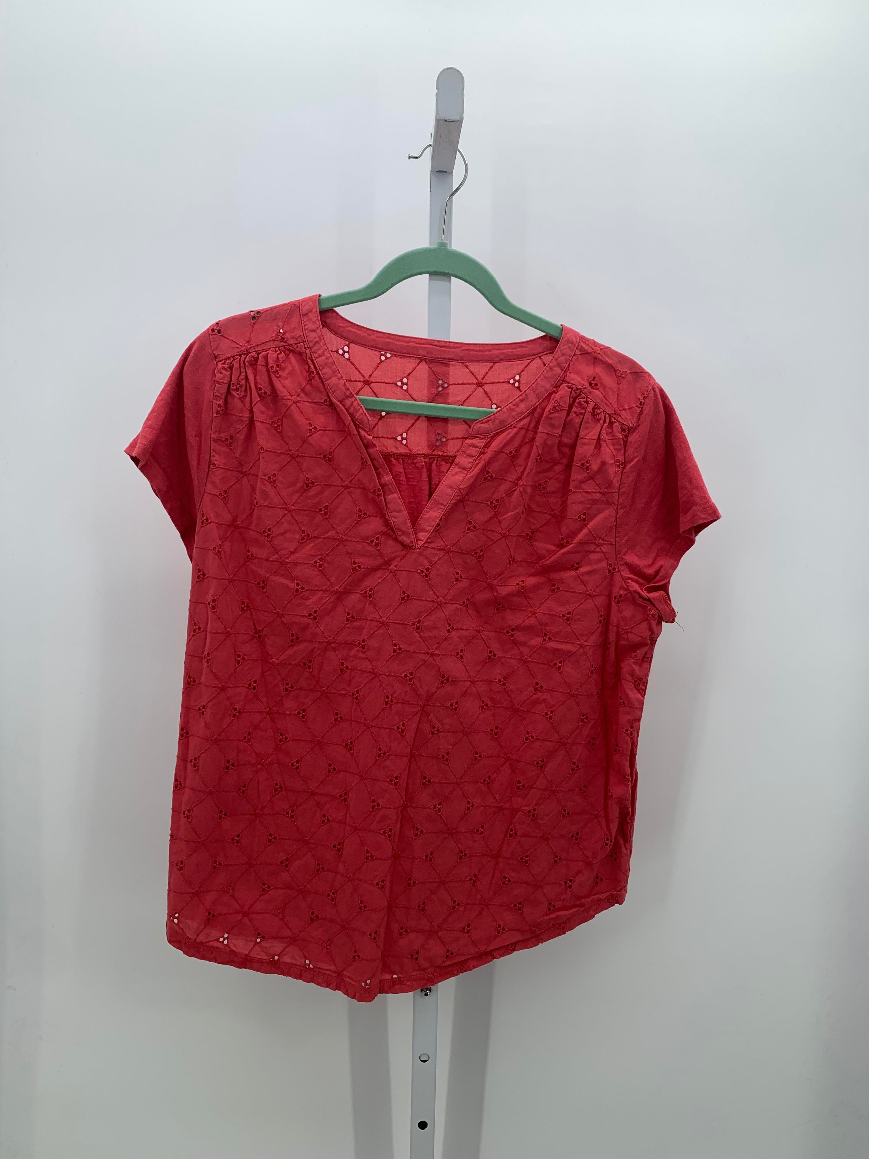 St. Johns Bay Size Extra Large Misses Short Sleeve Shirt
