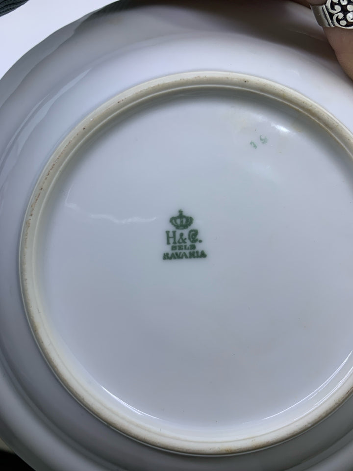 VTG COVERED BUTTER/ CHEESE SERVER- HEINRICH & CO SELB.