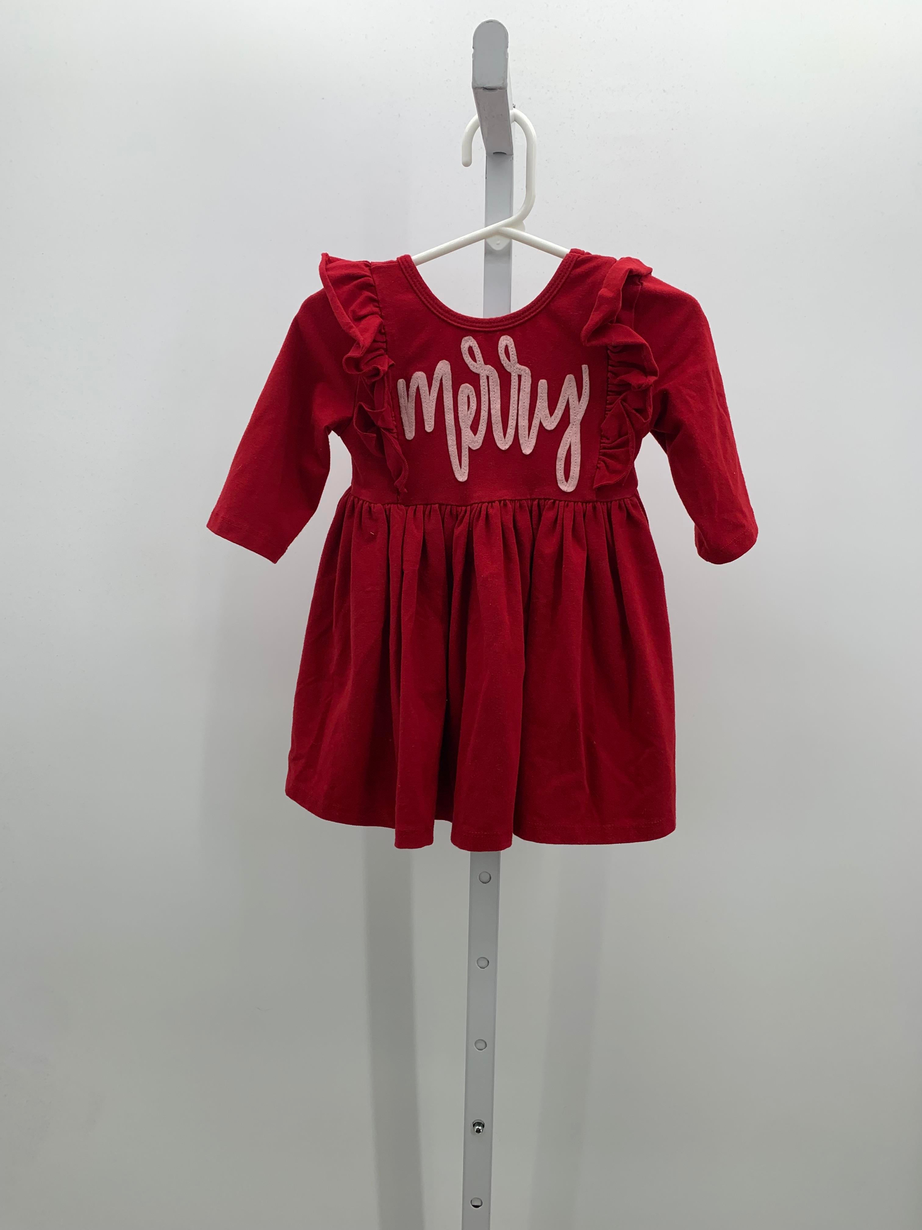 LONG SLV DRESS MERRY.