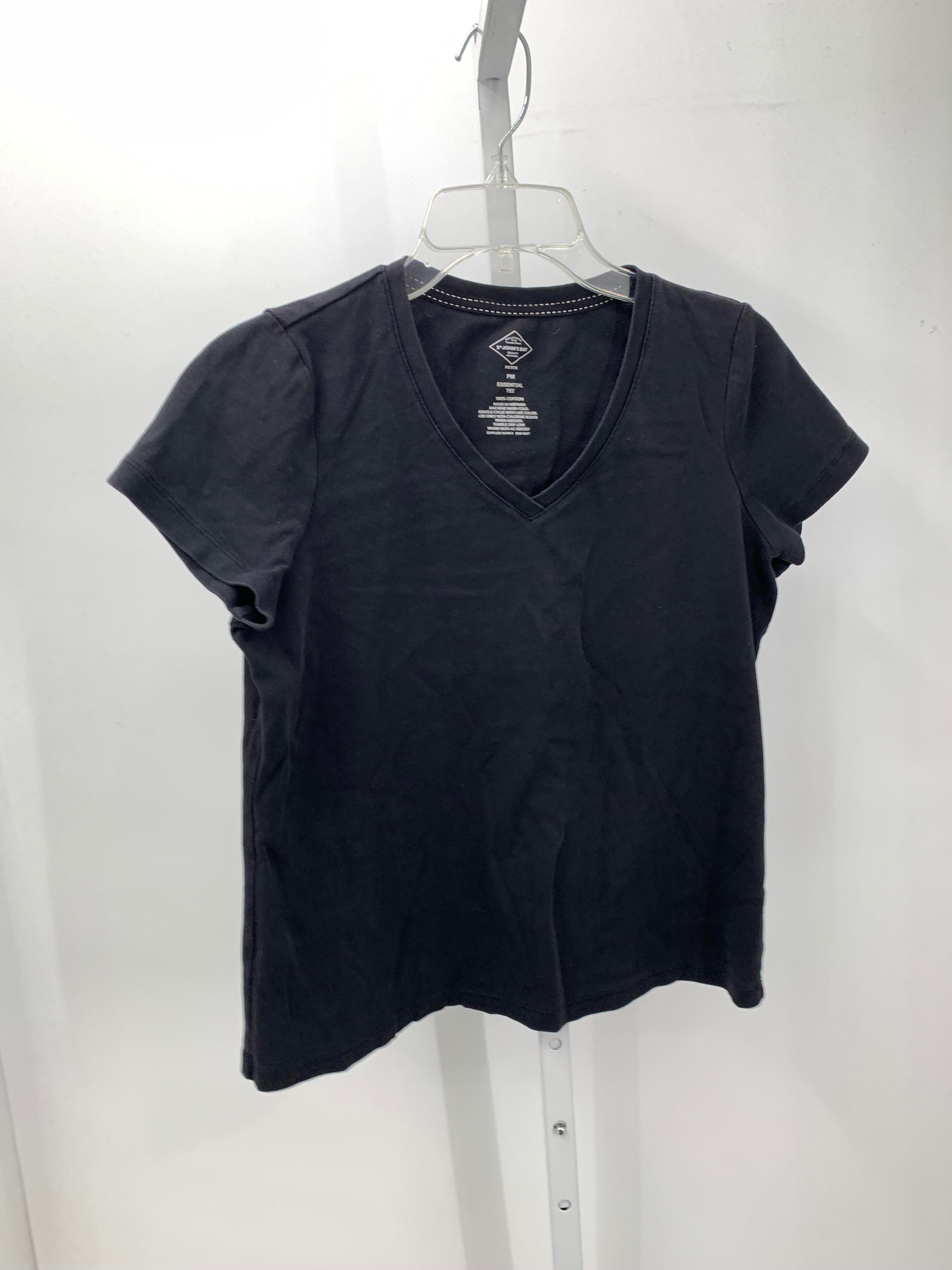 St. Johns Bay Size Medium Petite Petite Short Sleeve Shirt