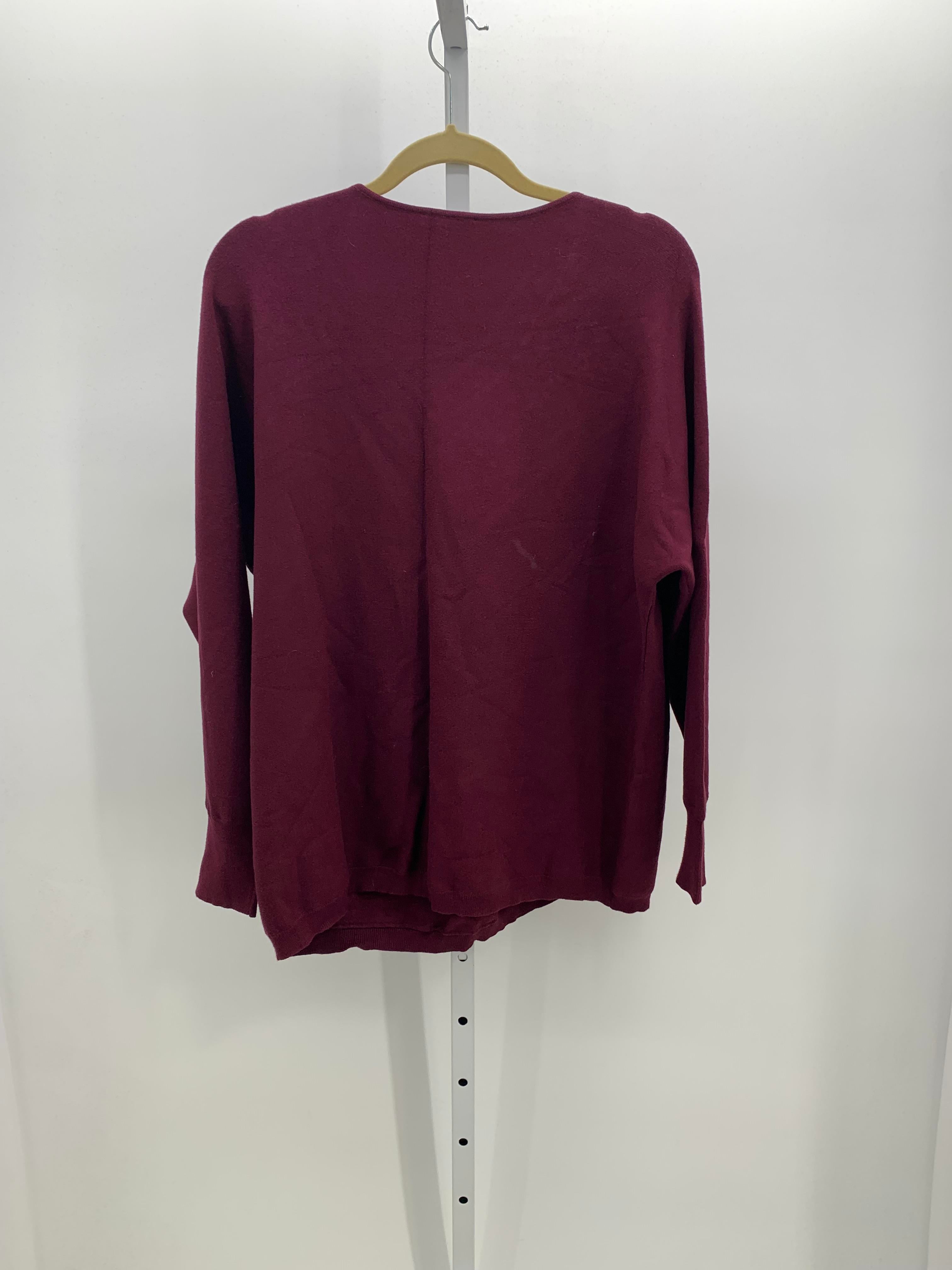 Chico's Size Extra Large Misses Long Slv Sweater