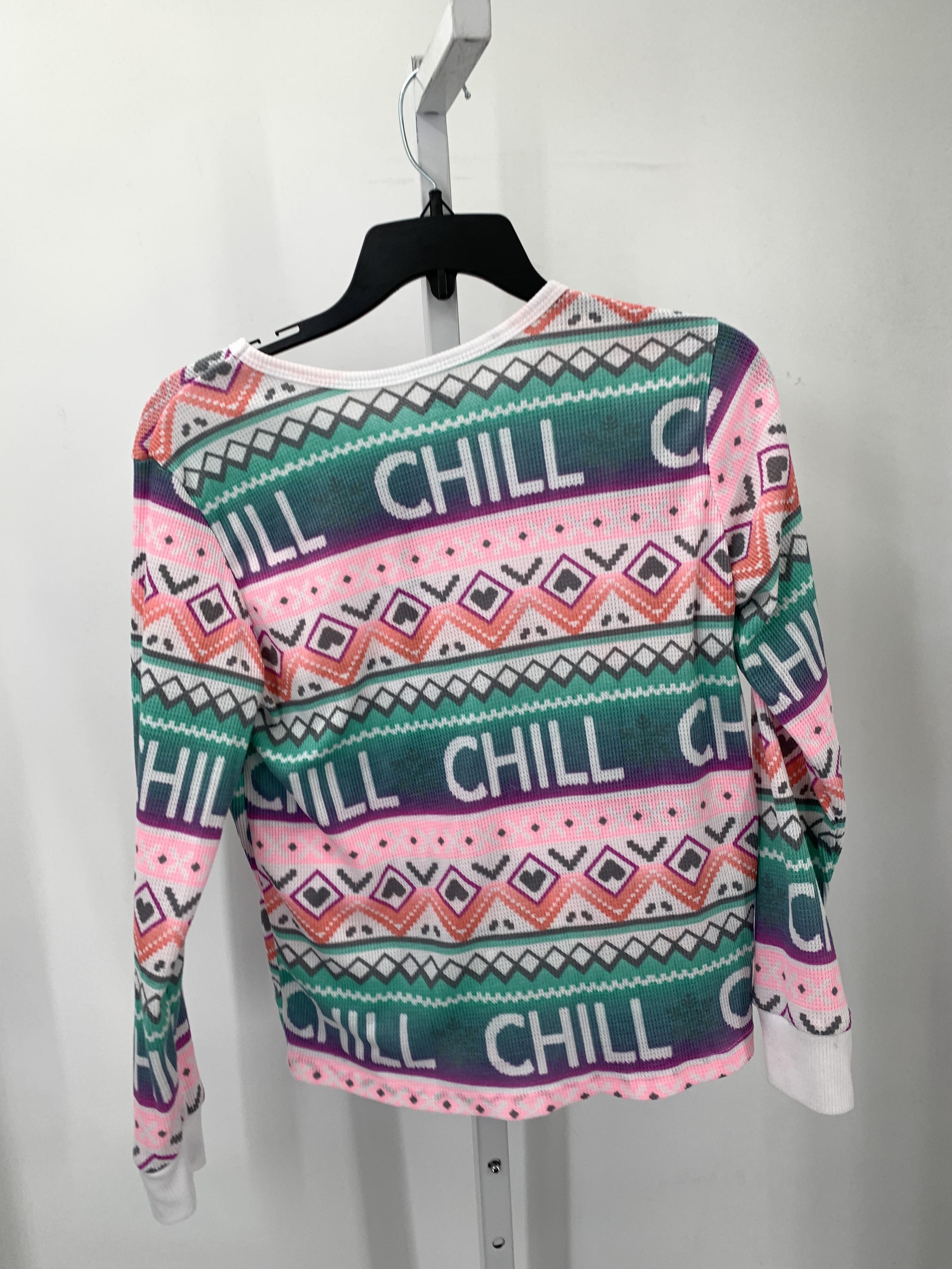 Justice Size 10-12 Girls Long Sleeve Shirt