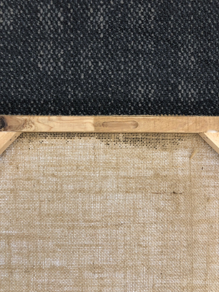 PARIS BURLAP POSTCARD WALL HANGING.