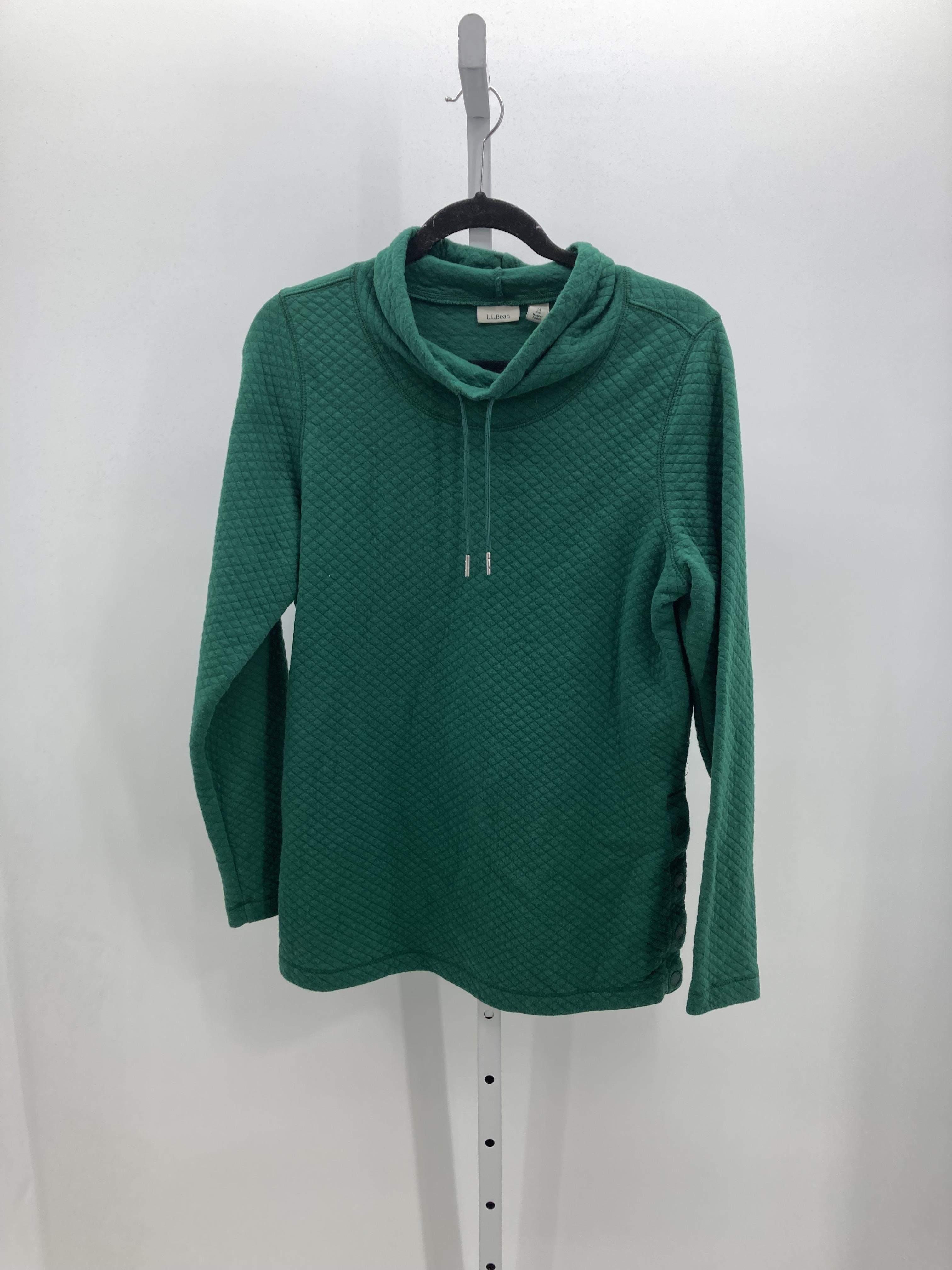LL Bean Size Medium Misses Long Sleeve Shirt