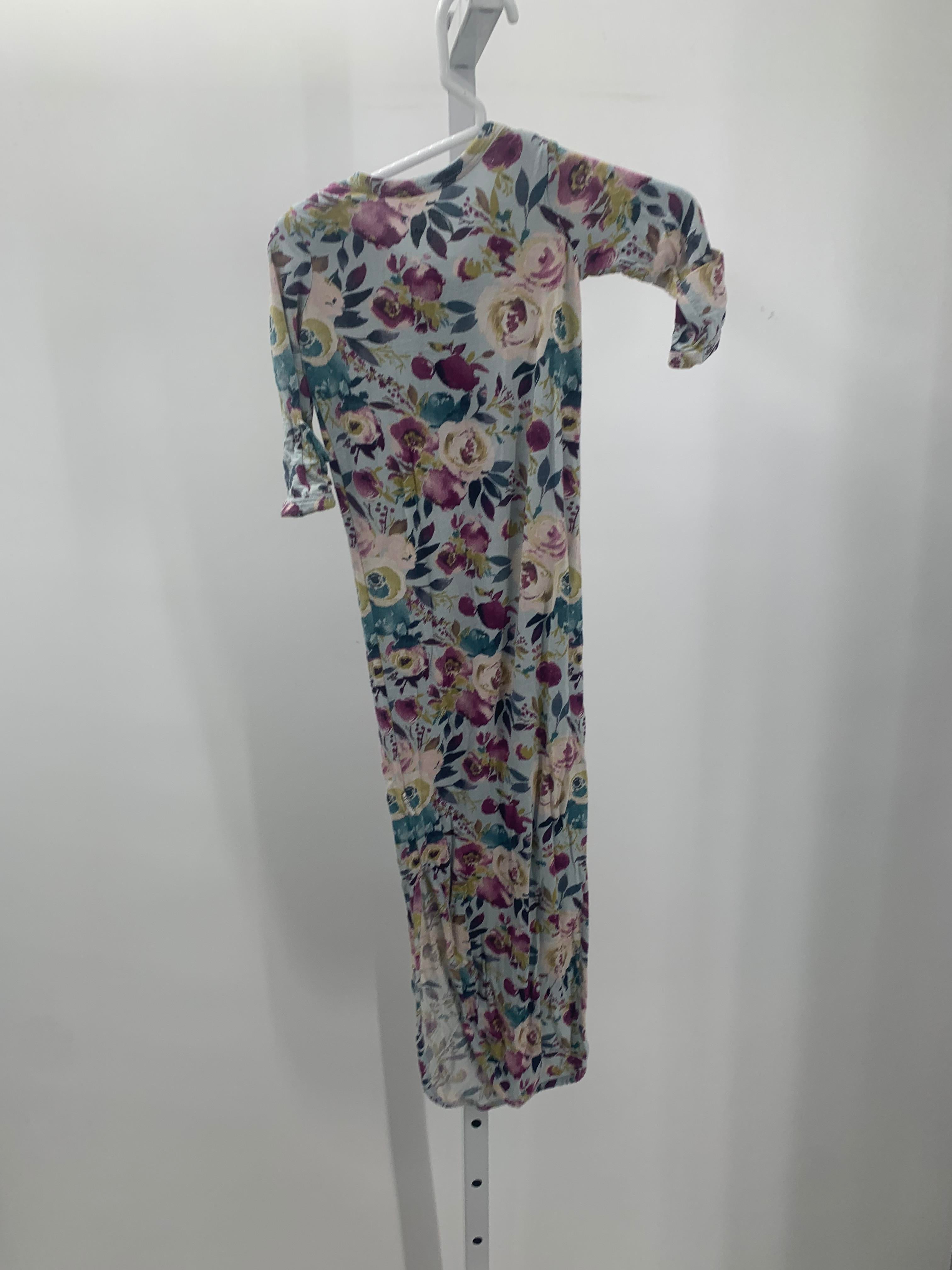 Size Newborn Girls Gown Sleeper