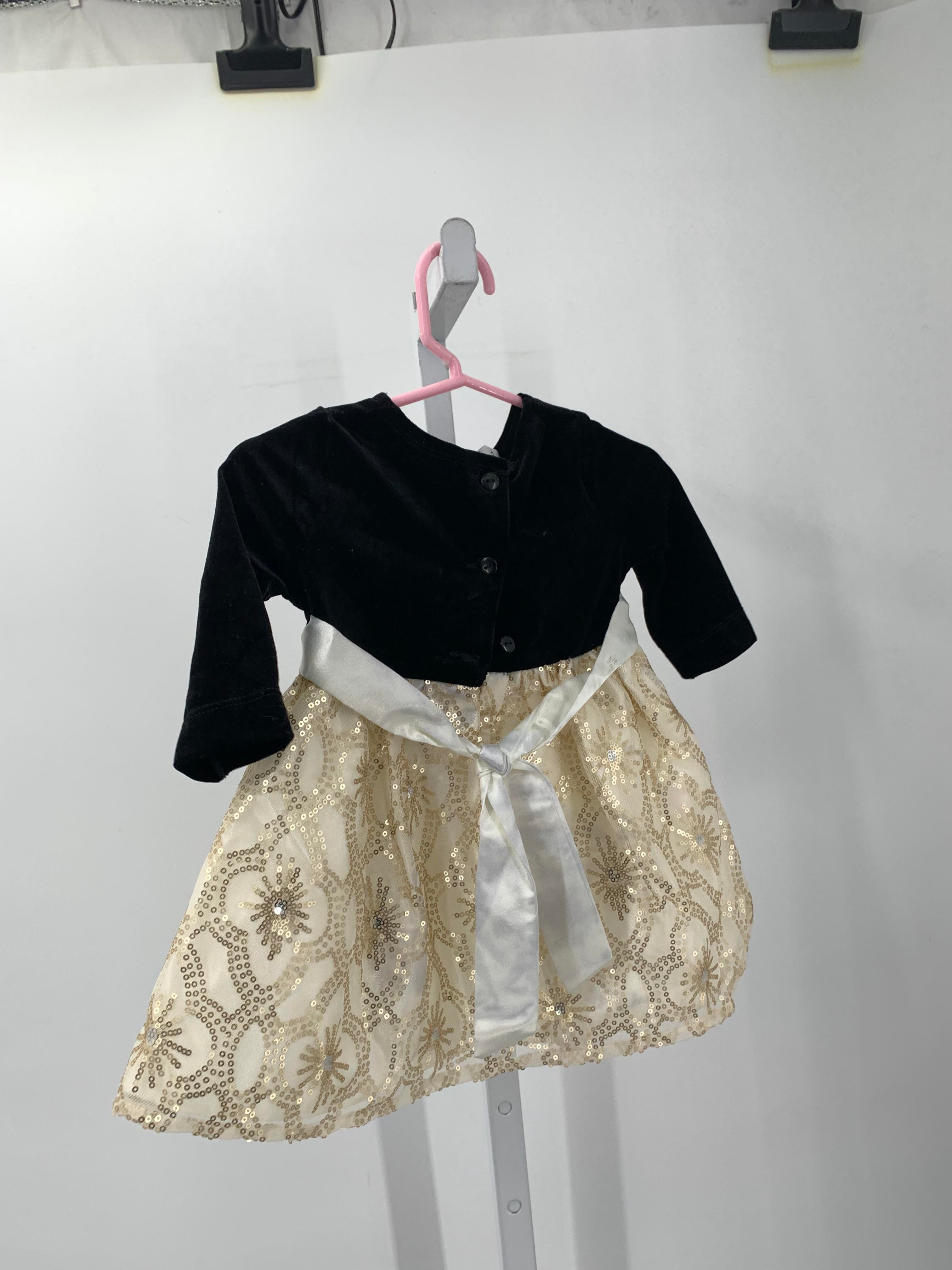 Rare Editions Size 6-9 mon Girls Long Sleeve Dress