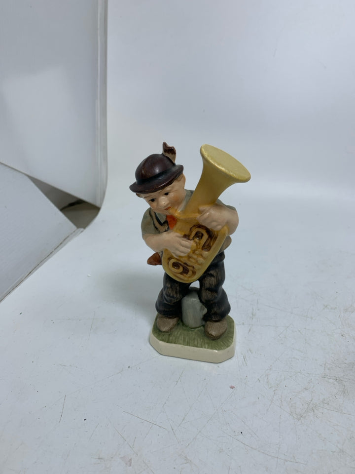 VTG FRIEDEL GERMAN MAN PLAYING TUBA.