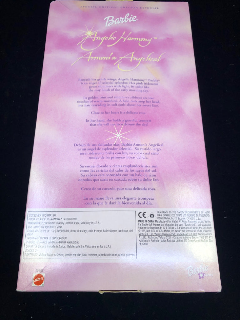 NIB ANGELIC HARMONY BARBIE.