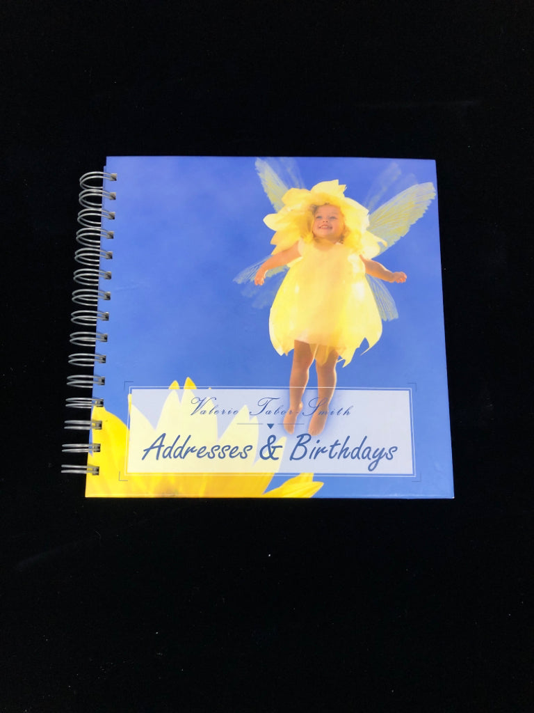 NEW ADDRESS AND BIRTHDAYS BOOK.