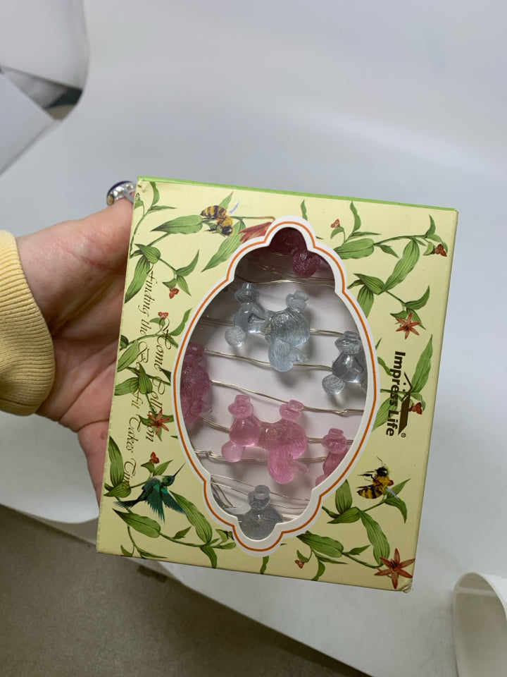 NIB POODLE STRING LIGHTS.
