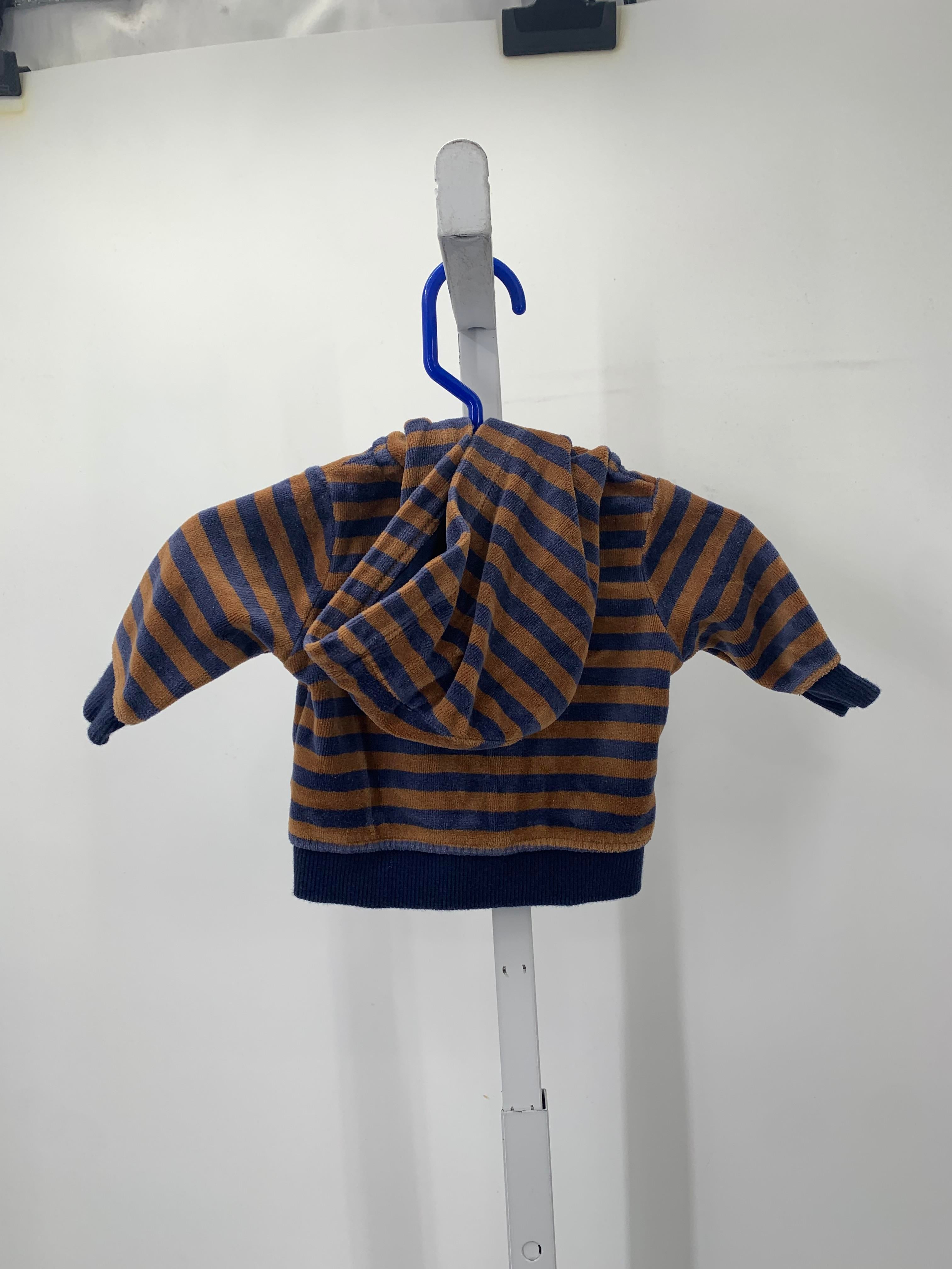 BLUE STRIPES HOODED