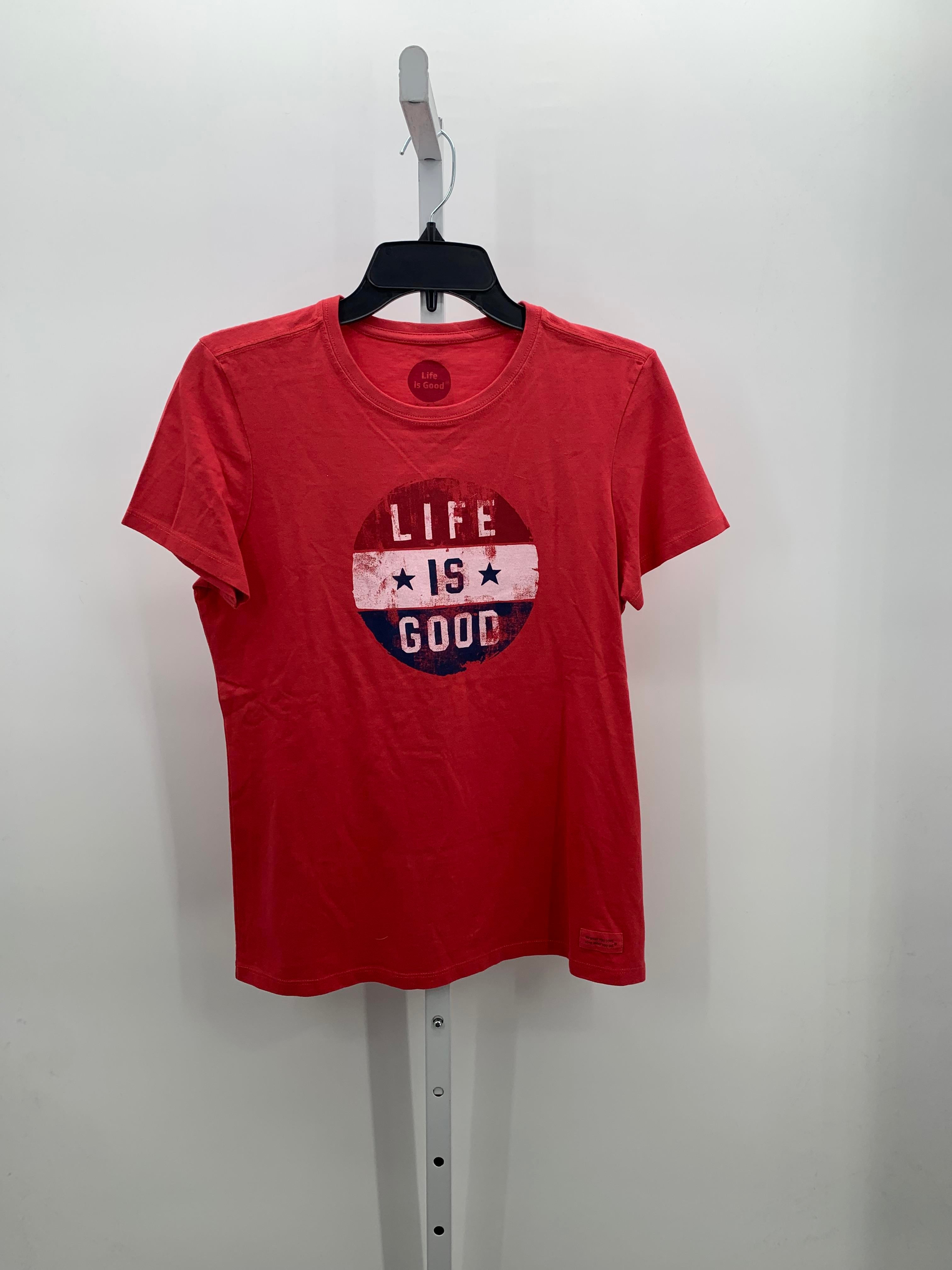 Life is Good Size Small Misses Short Sleeve Shirt
