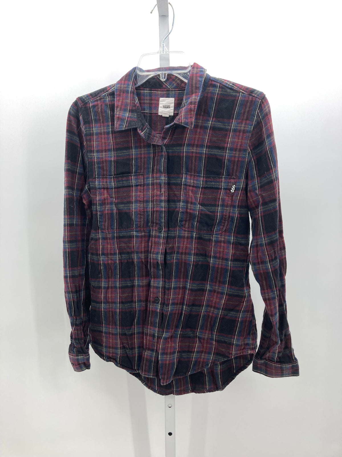 Vans Size Medium Juniors Long Sleeve Shirt