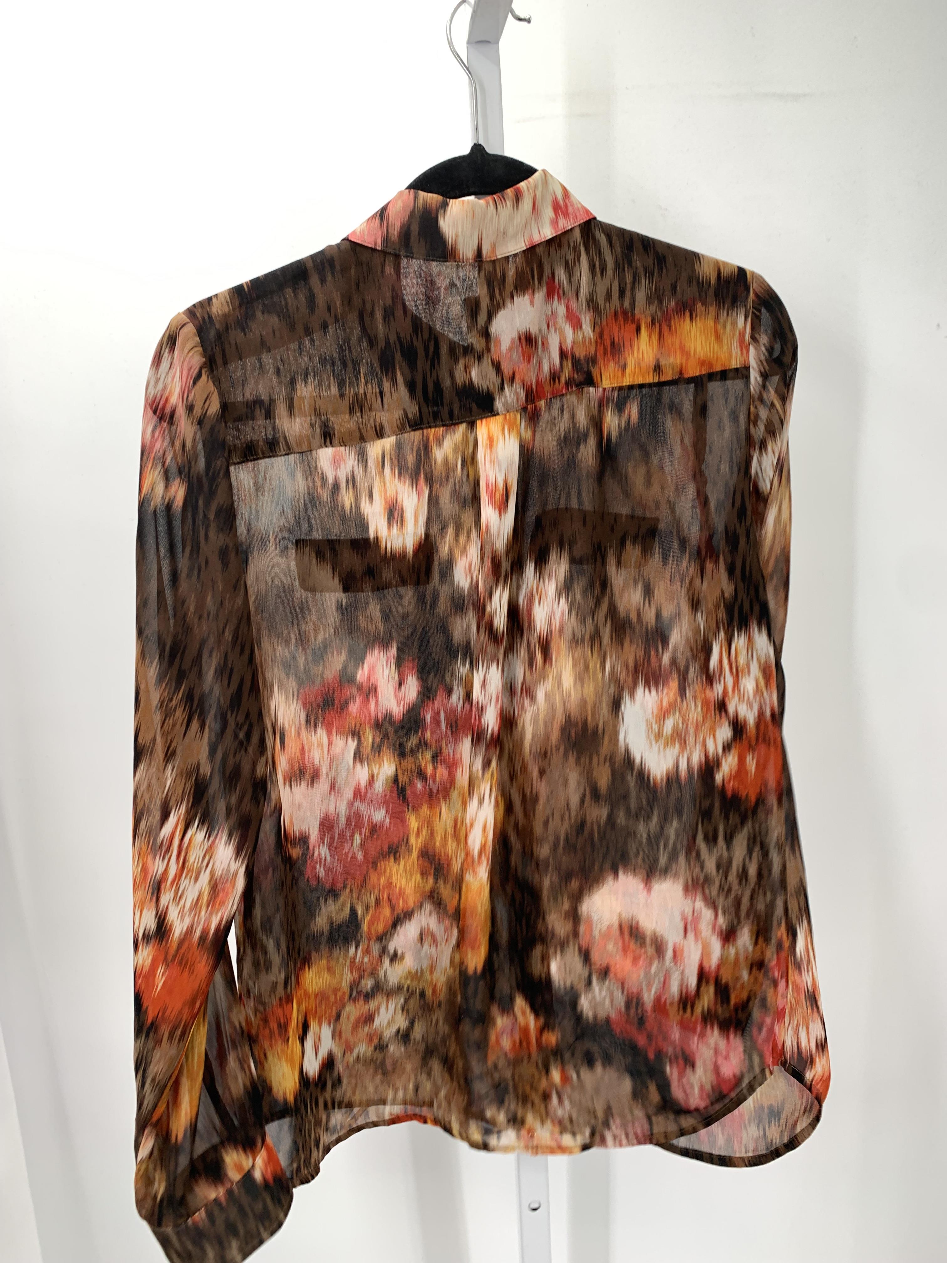 Chico's Size X Small Misses Long Sleeve Shirt