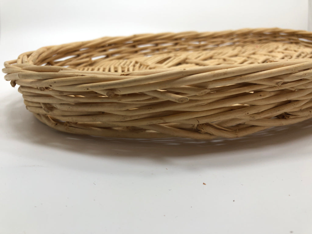WICKER TRAY.