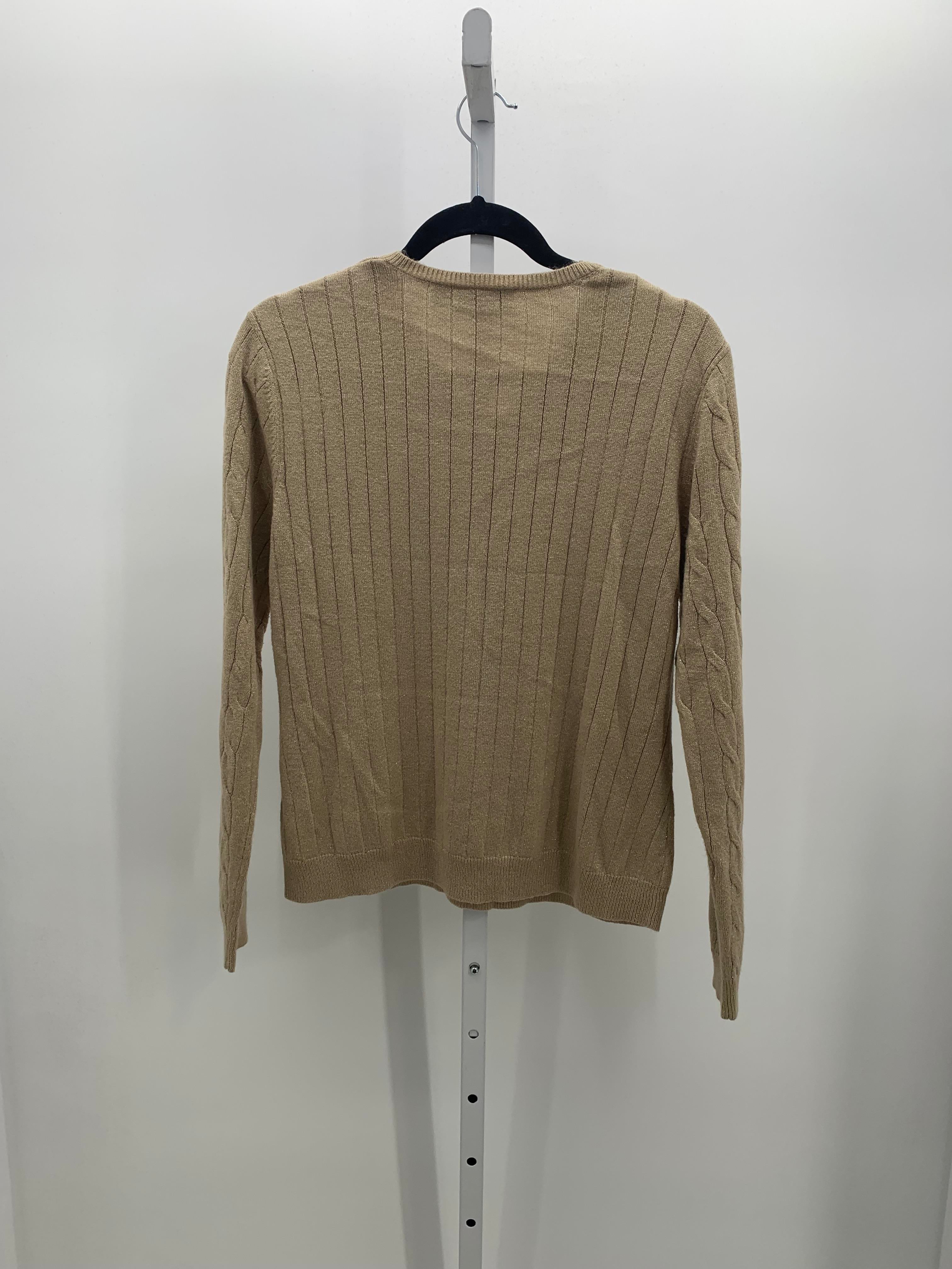 Croft & Barrow Size Large Misses Long Slv Sweater