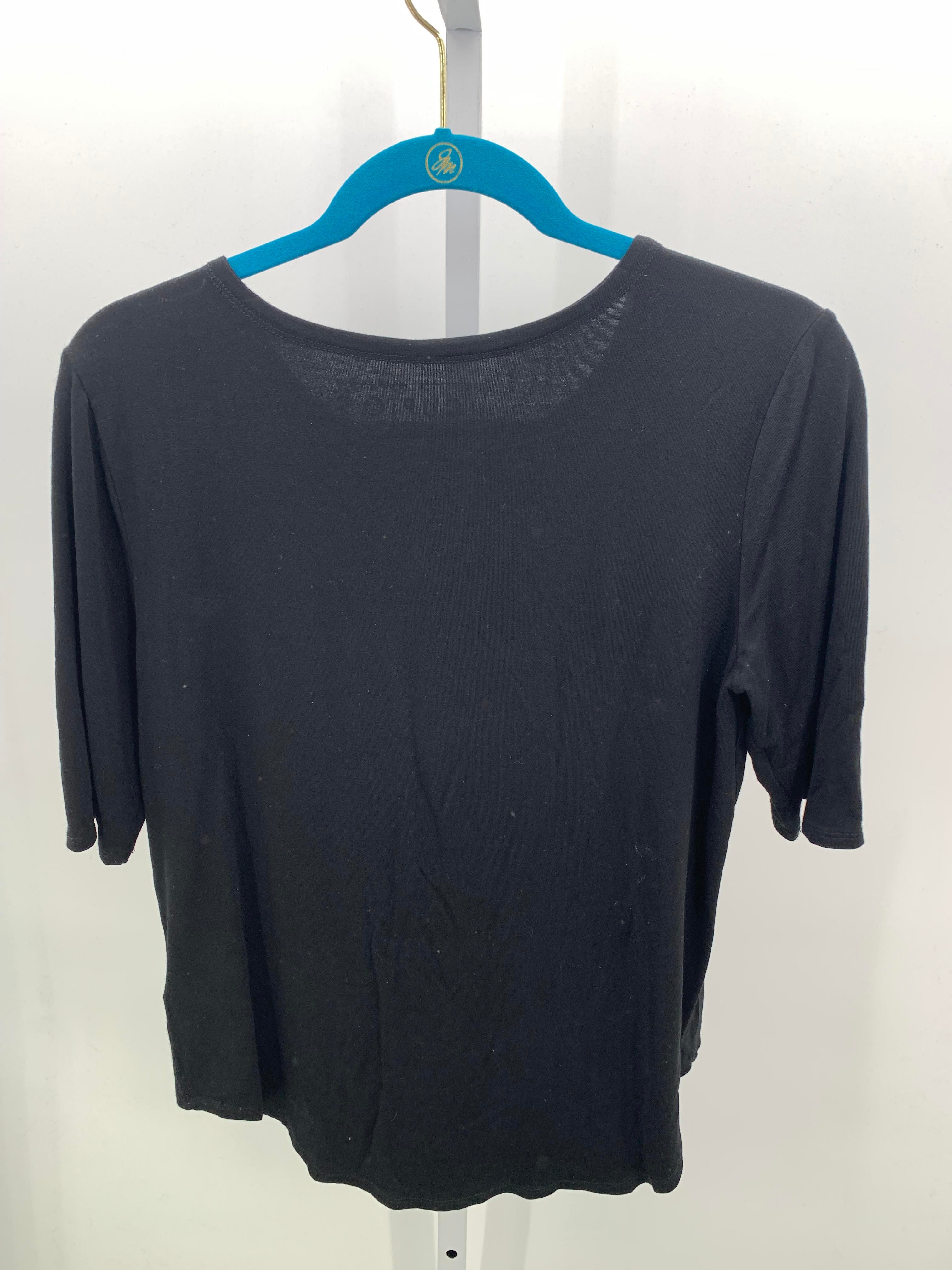 Cupio Size Medium Misses Short Sleeve Shirt