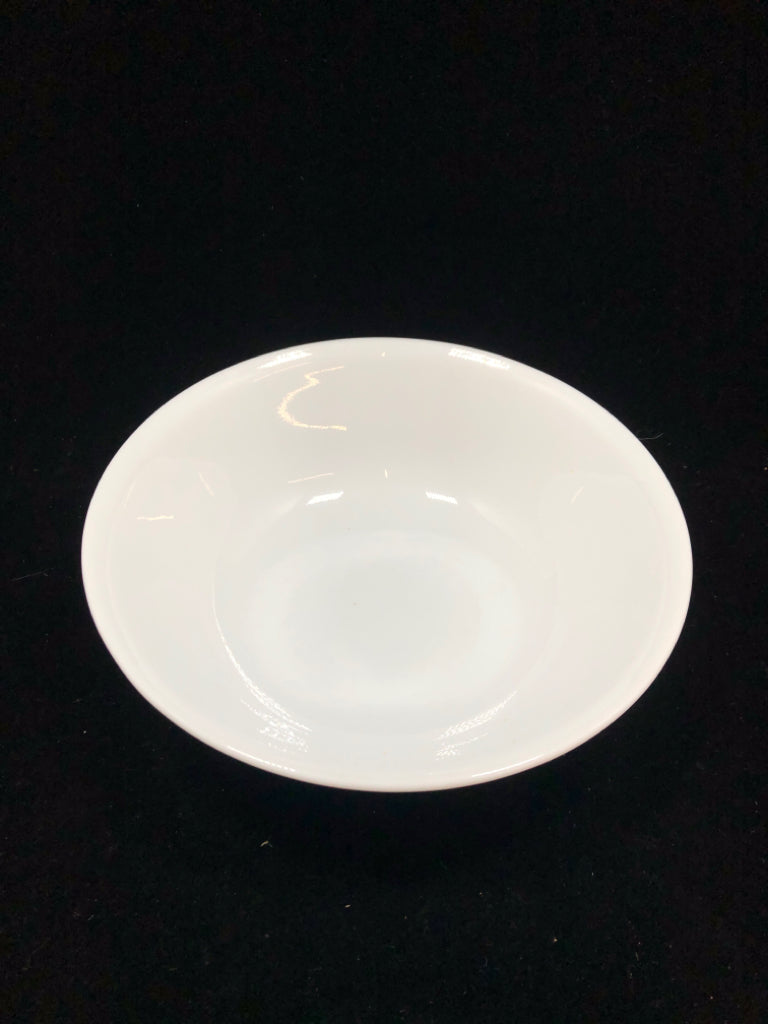 CORELLE GREEN FLOWER SERVING BOWL.