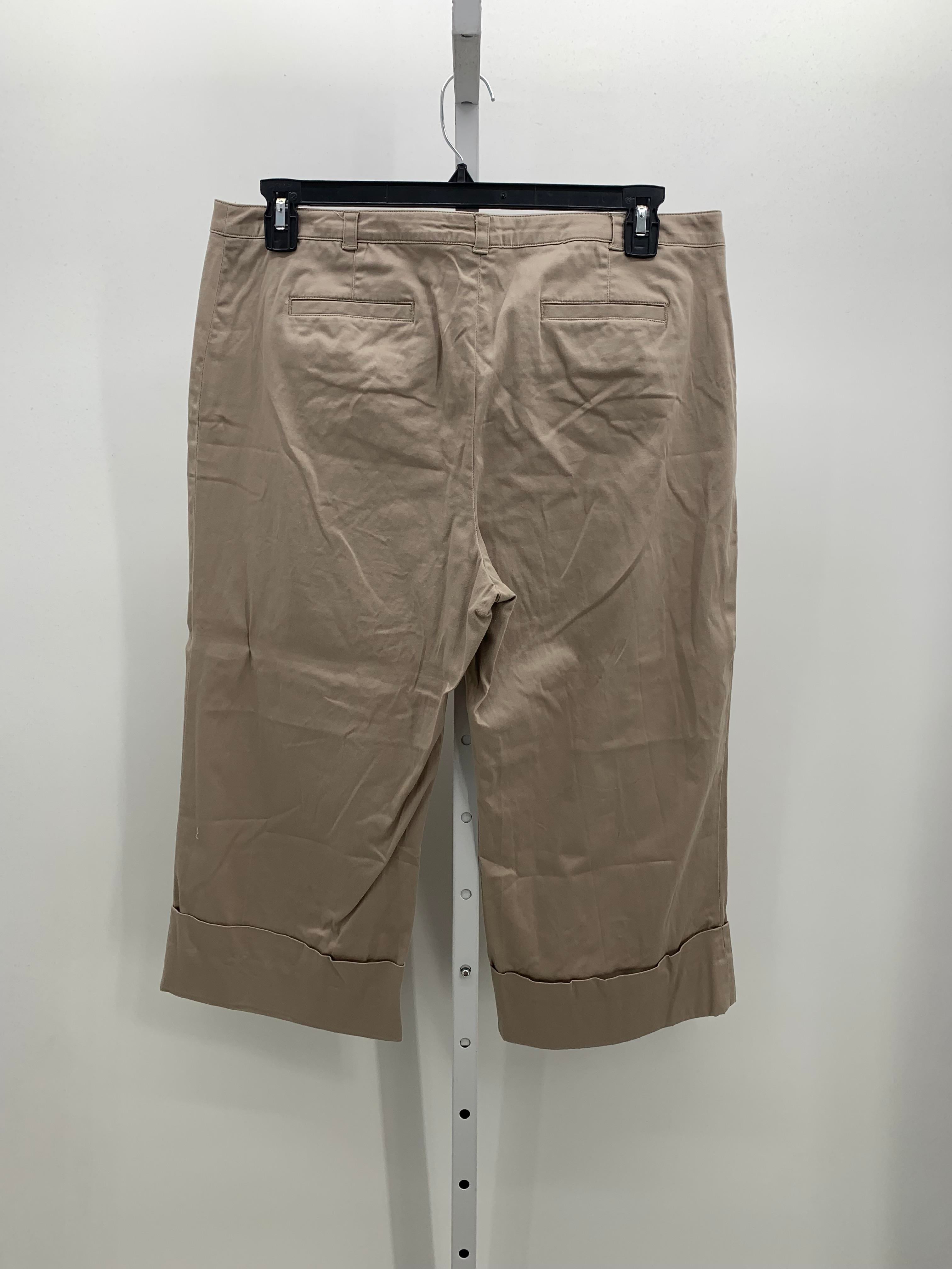 Apostrophe Size 14 Misses Capri Pants