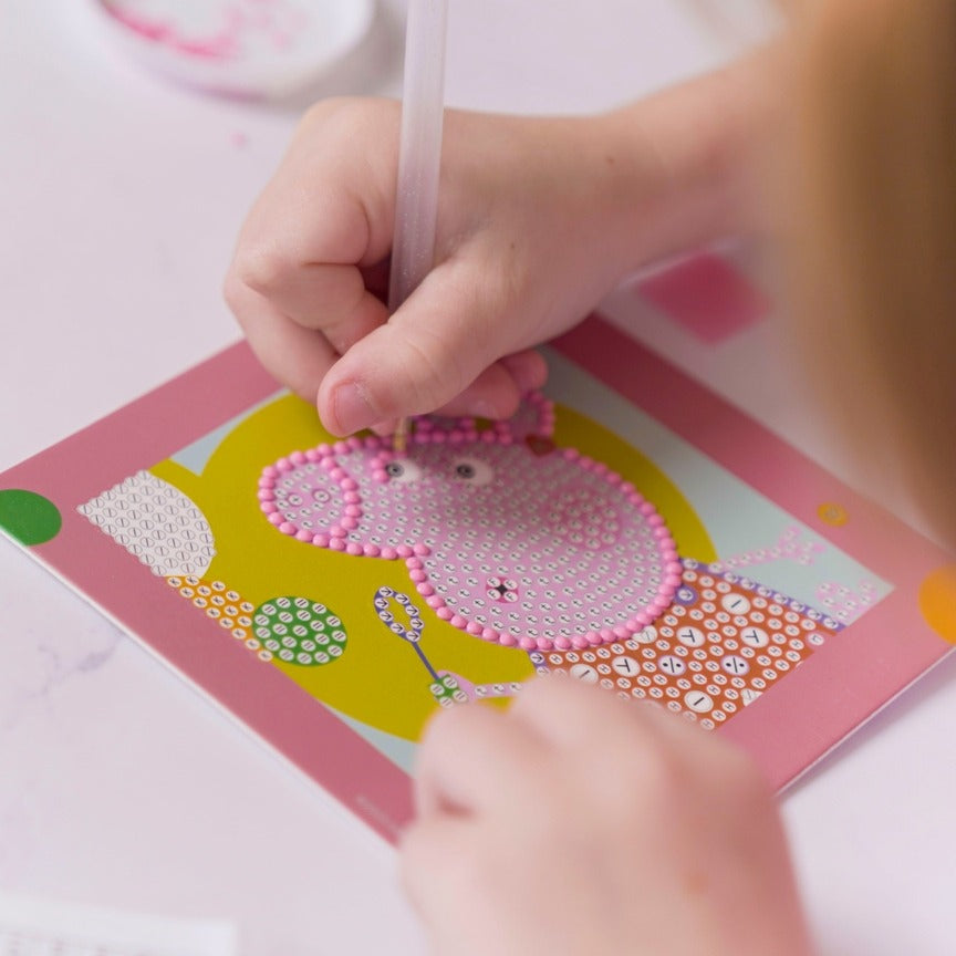 New - Diamond Dotz Peppa Pig - Happy Days