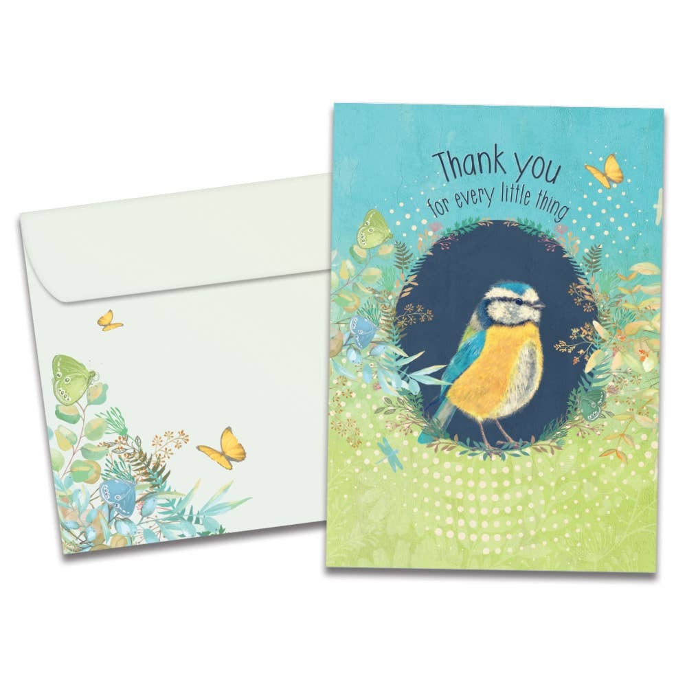 Bird Kindness, Thank You Card