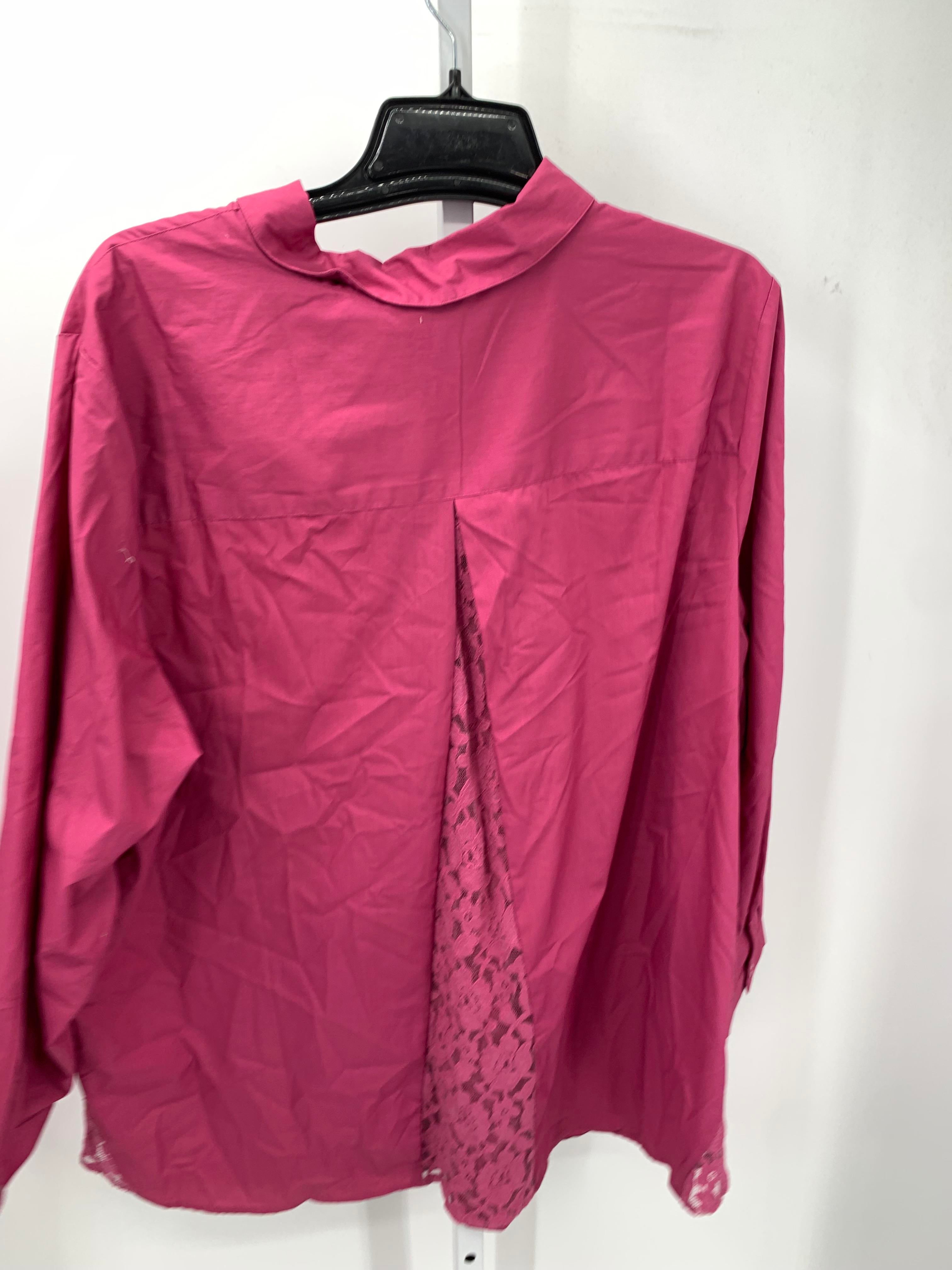 Joan Rivers Size 3X Womens Long Sleeve Shirt