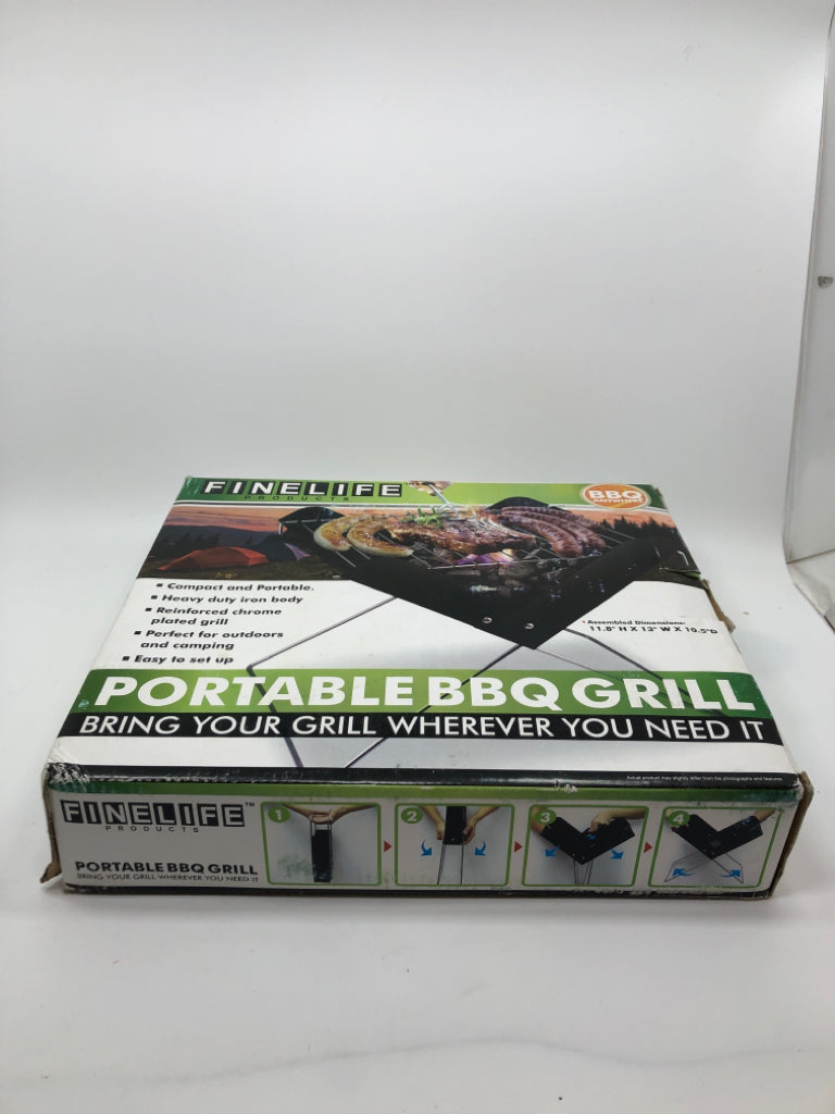 NIB PORTABLE BBQ GRILL.