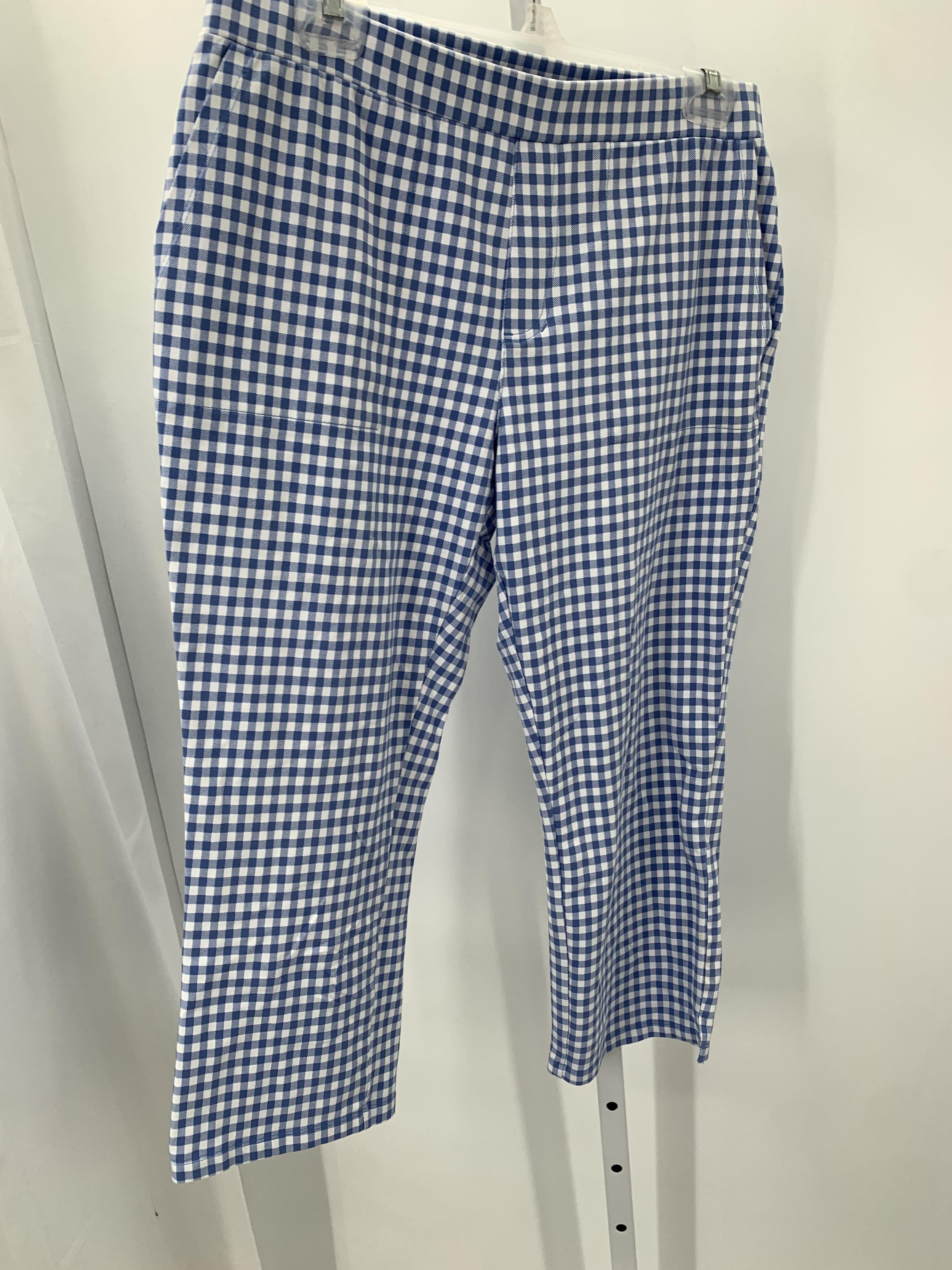 Susan Graver Size Medium Petite Petite Cropped Pants