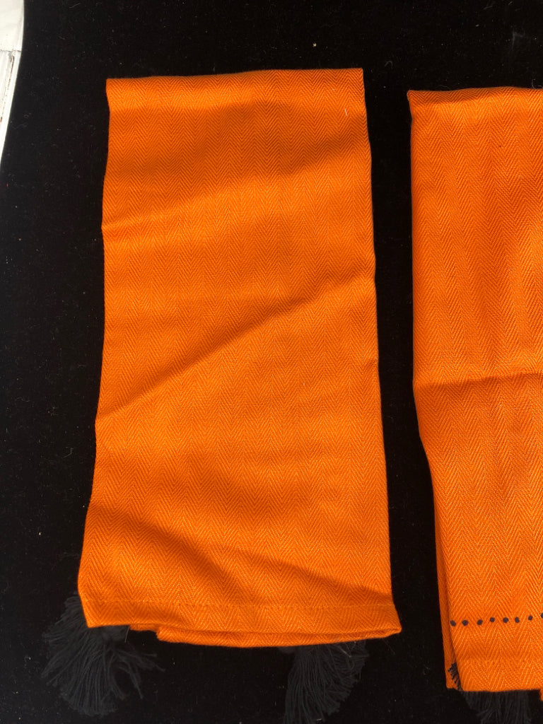 2 ORANGE "MAGIC POTION" DISH TOWELS