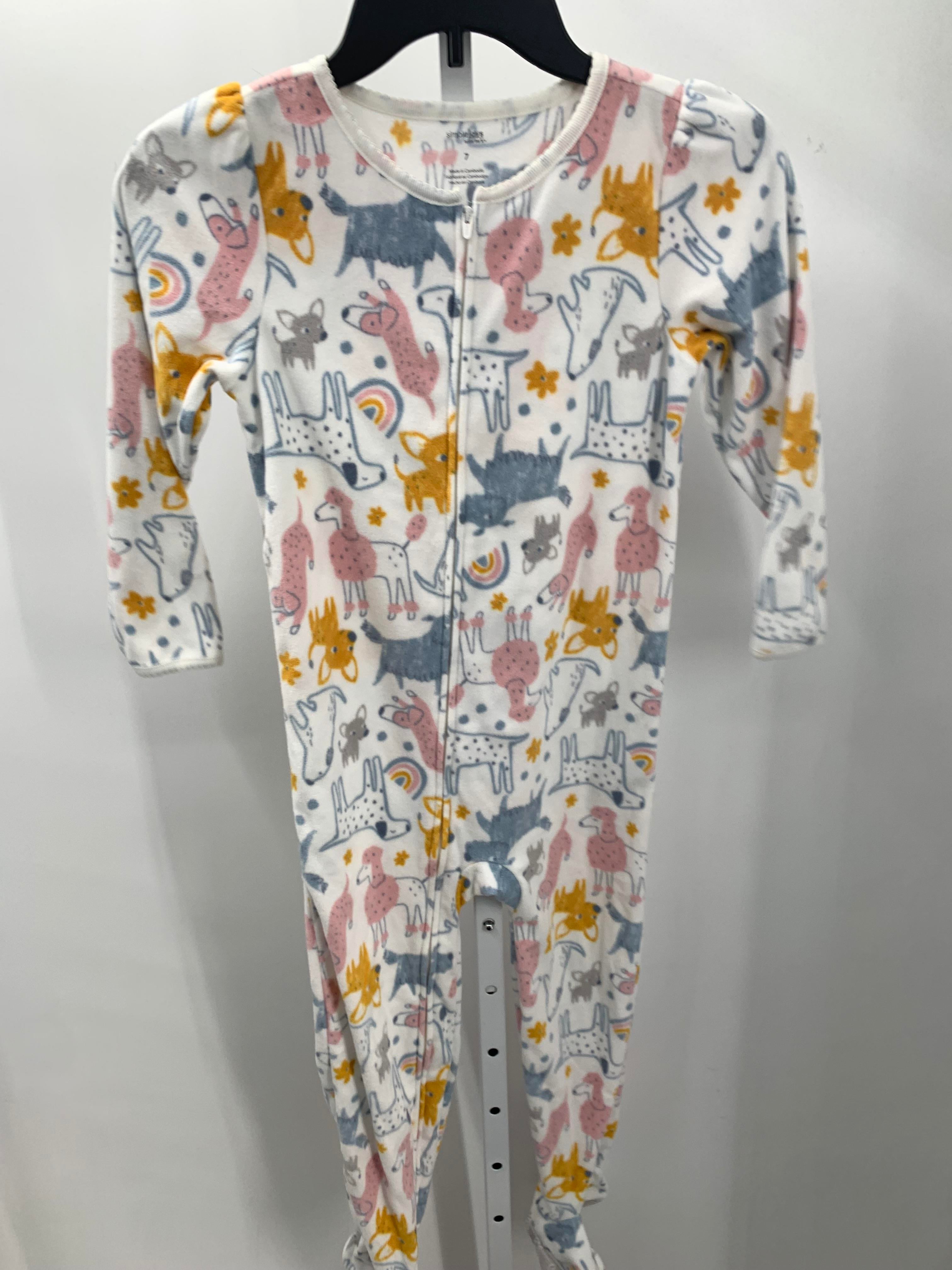 Simple Joys Size 7 Girls Sleeper