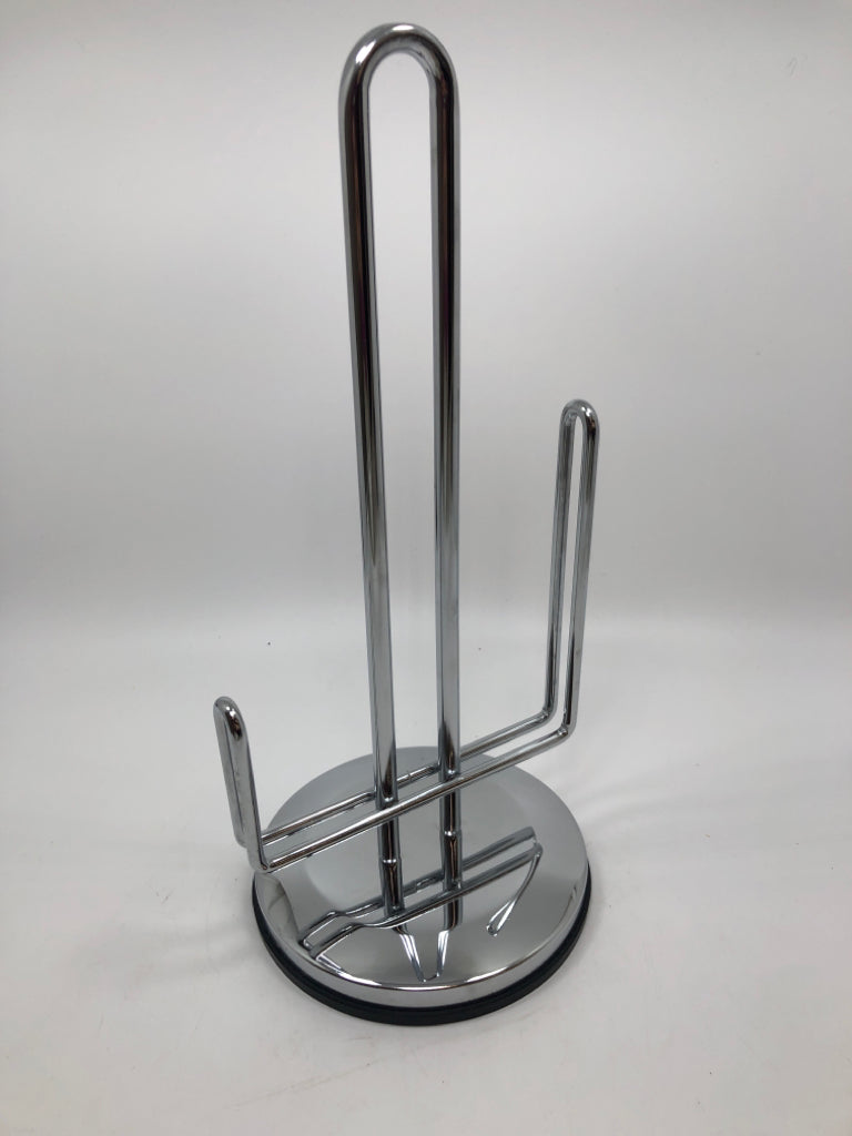 METAL PAPER TOWEL HOLDER.