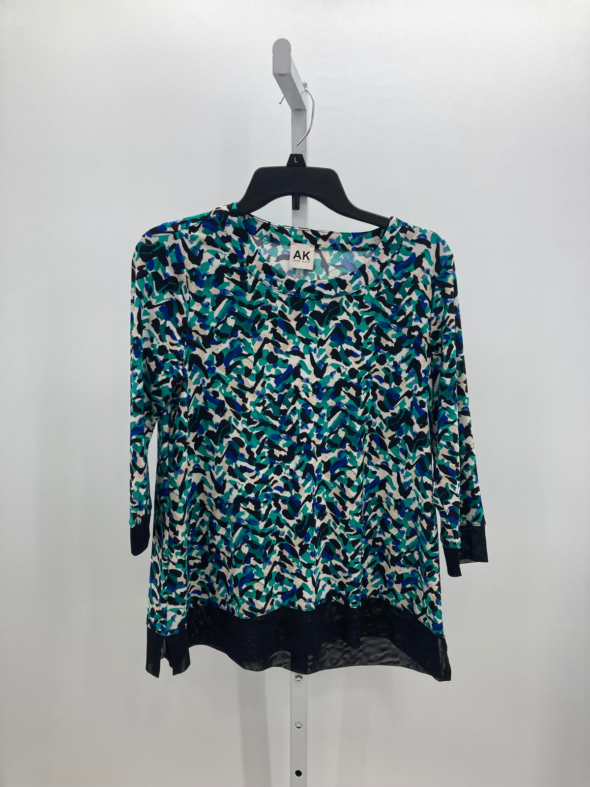 Anne Klein Size Small Petite Petite 3/4 Sleeve Shirt