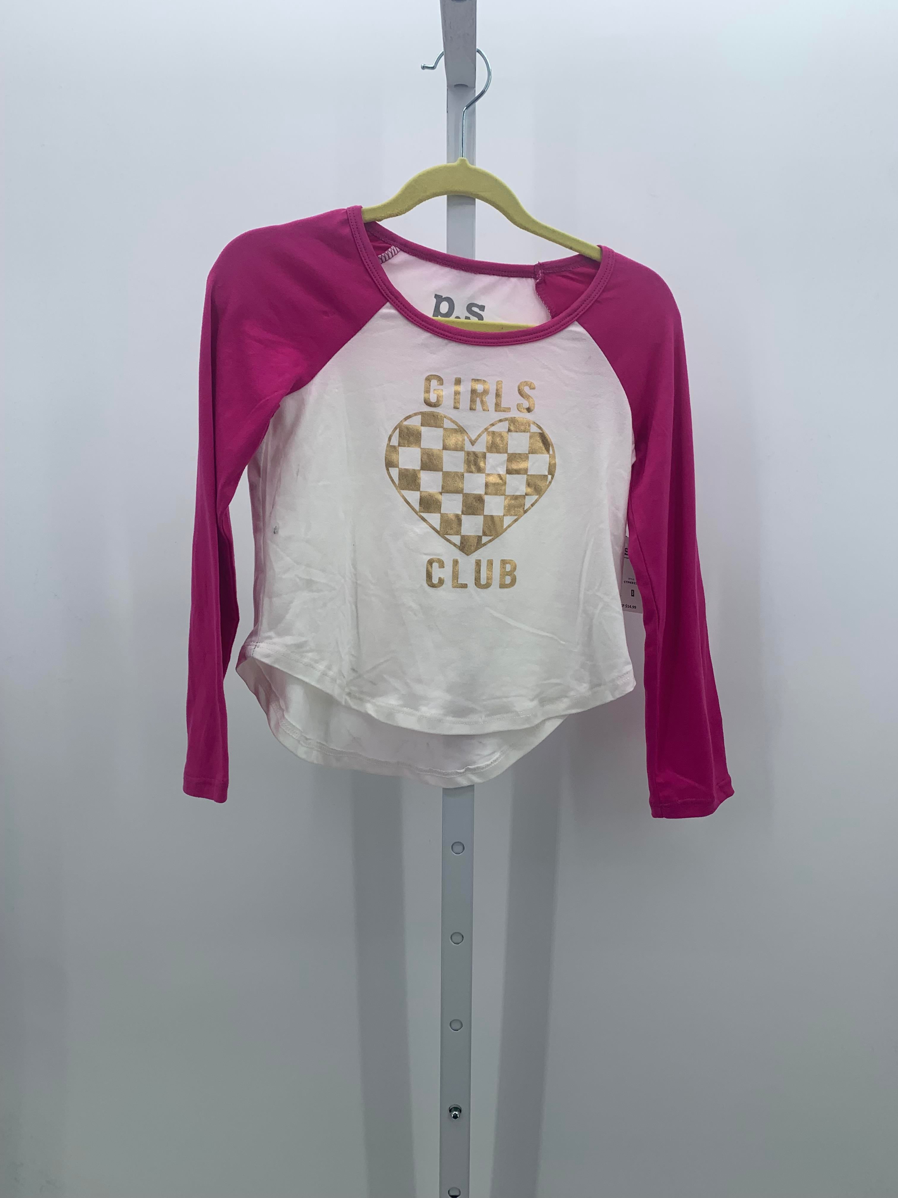 P.S. Size 5 Girls Long Sleeve Shirt