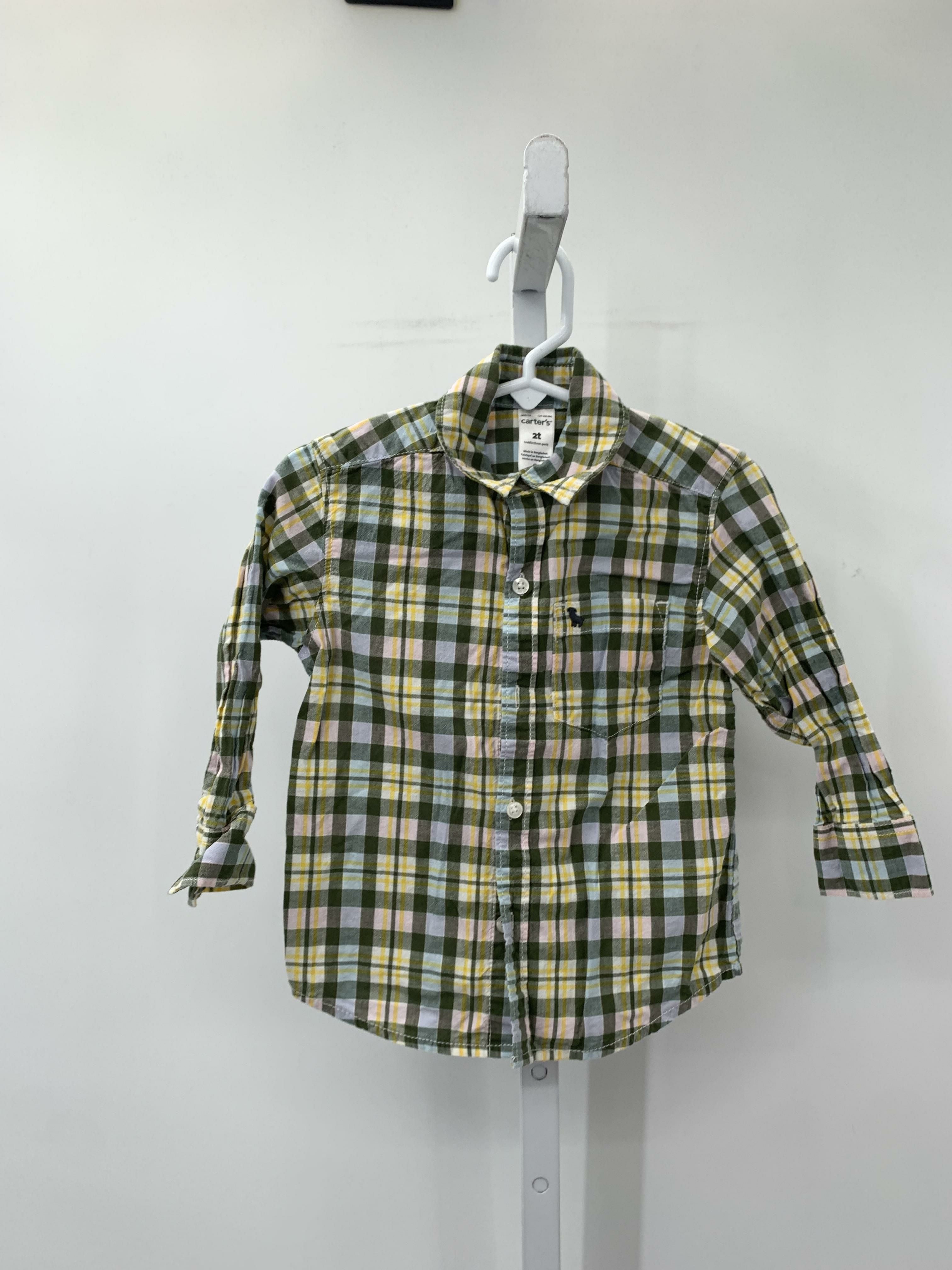 YELLOW BLUE PLAID