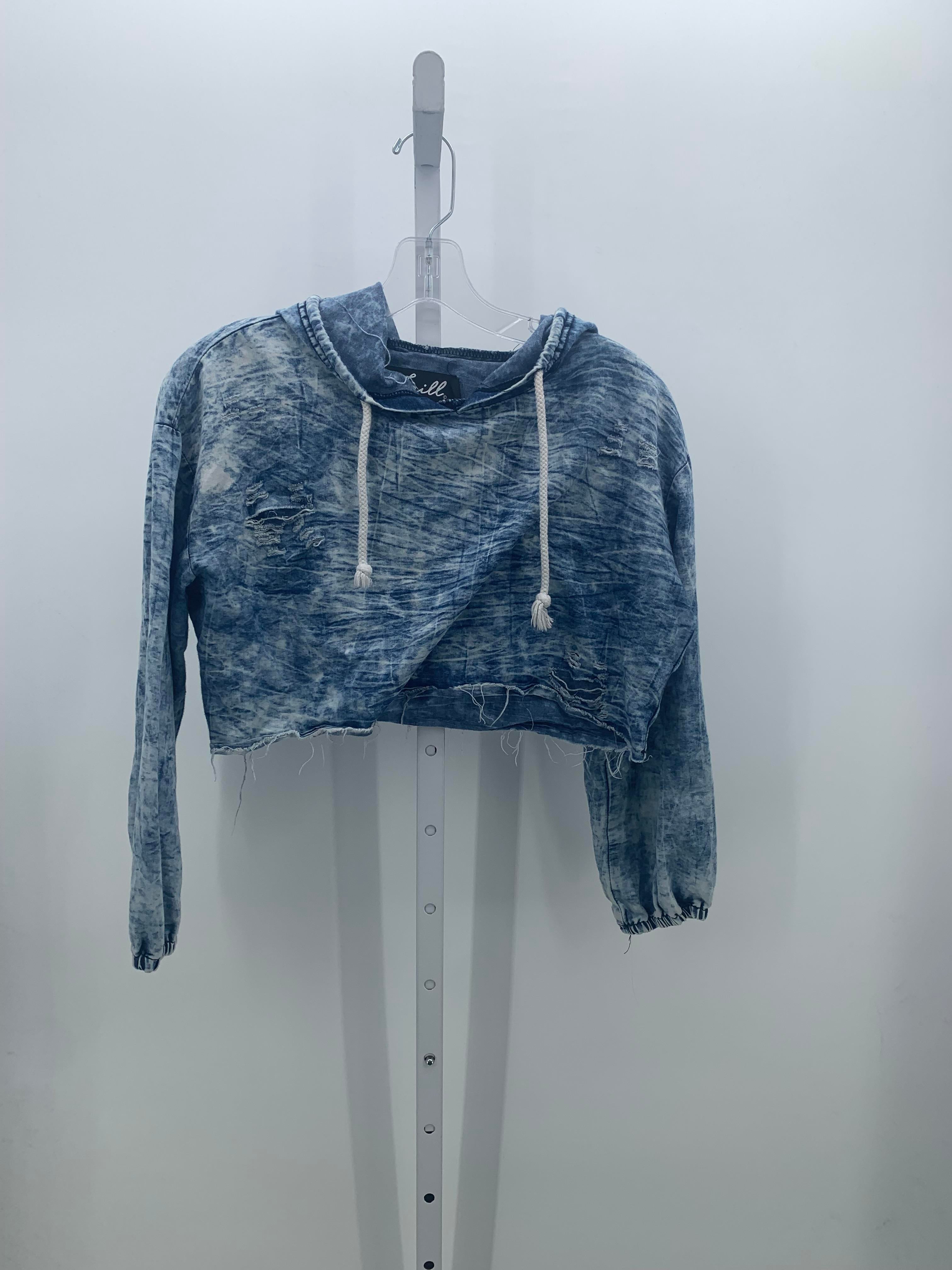 Thrill Size Medium Juniors Long Sleeve Shirt