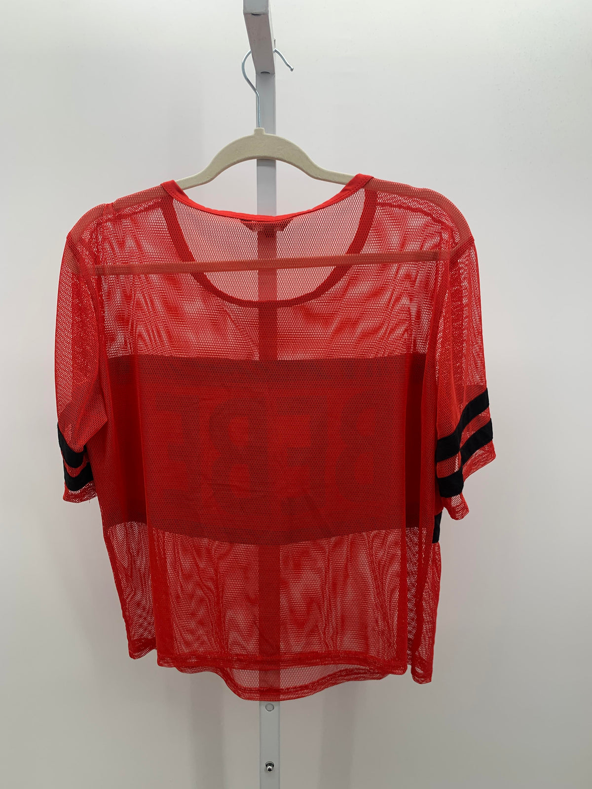 Bebe Size Large Juniors Short Sleeve Shirt